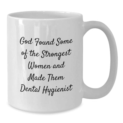 Funny Dental Hygienist Humor White Coffee Mugs Gifts from Friends for Christmas Unique Presents - The Buy Boom