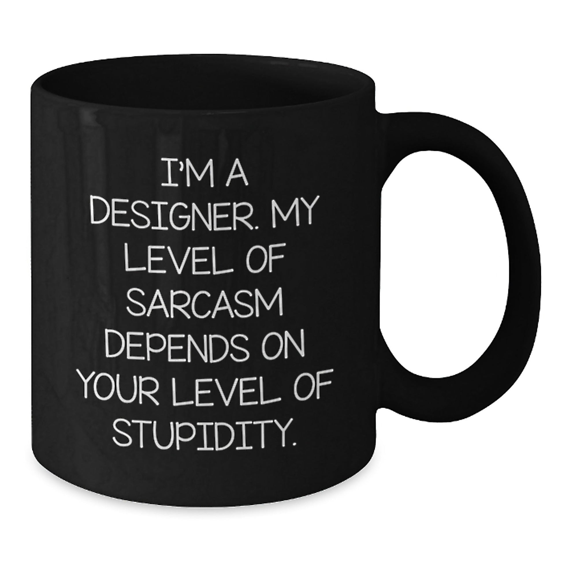 Funny Designer Gifts from Friends, Black Coffee Mug for Men, Women, Coworkers, Family, Unique Christmas Unique Gifts, Inspirational Sarcasm Mug - The Buy Boom
