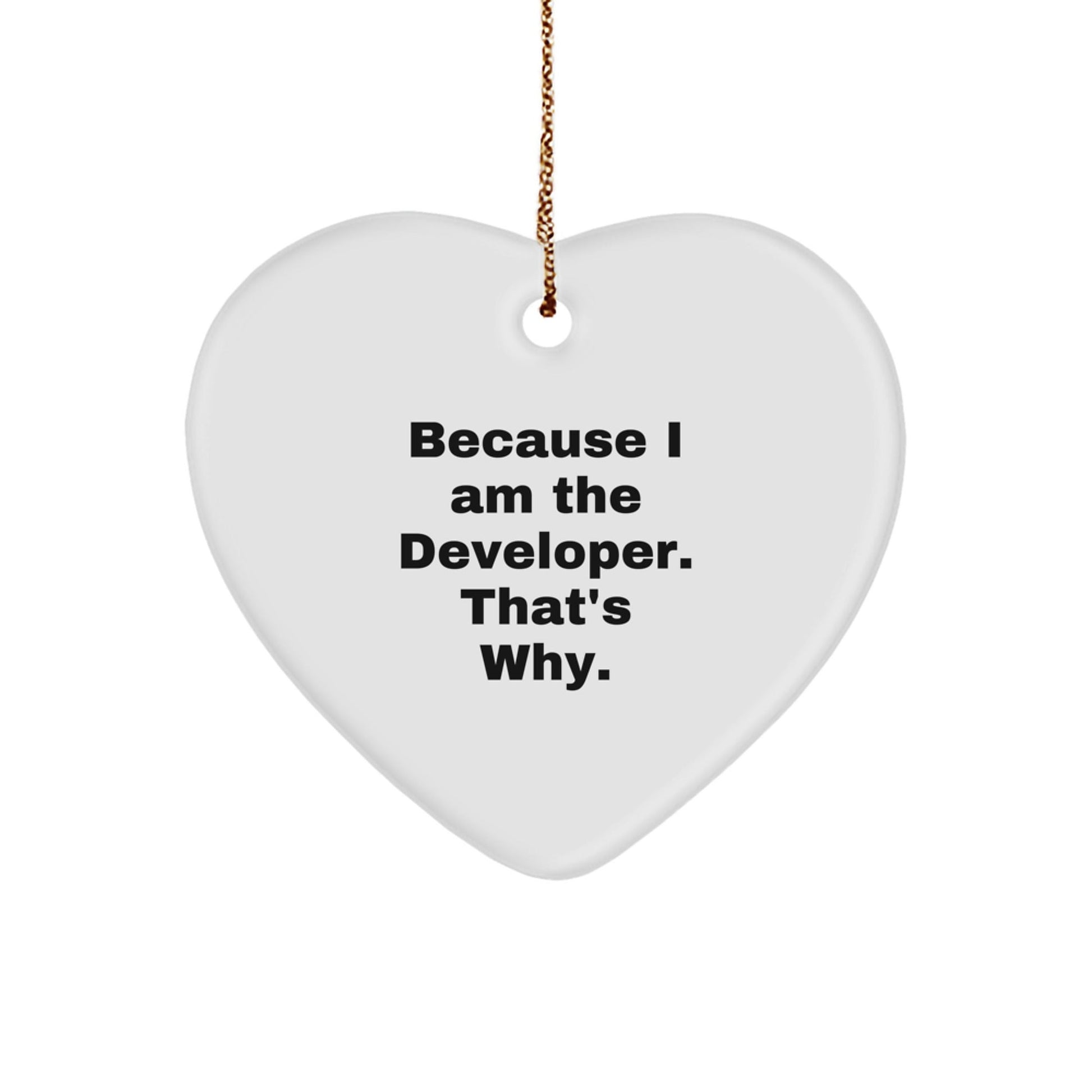 Funny Developer Heart Ornament Gifts from Men to Coworkers for Christmas Unique Presents - The Buy Boom