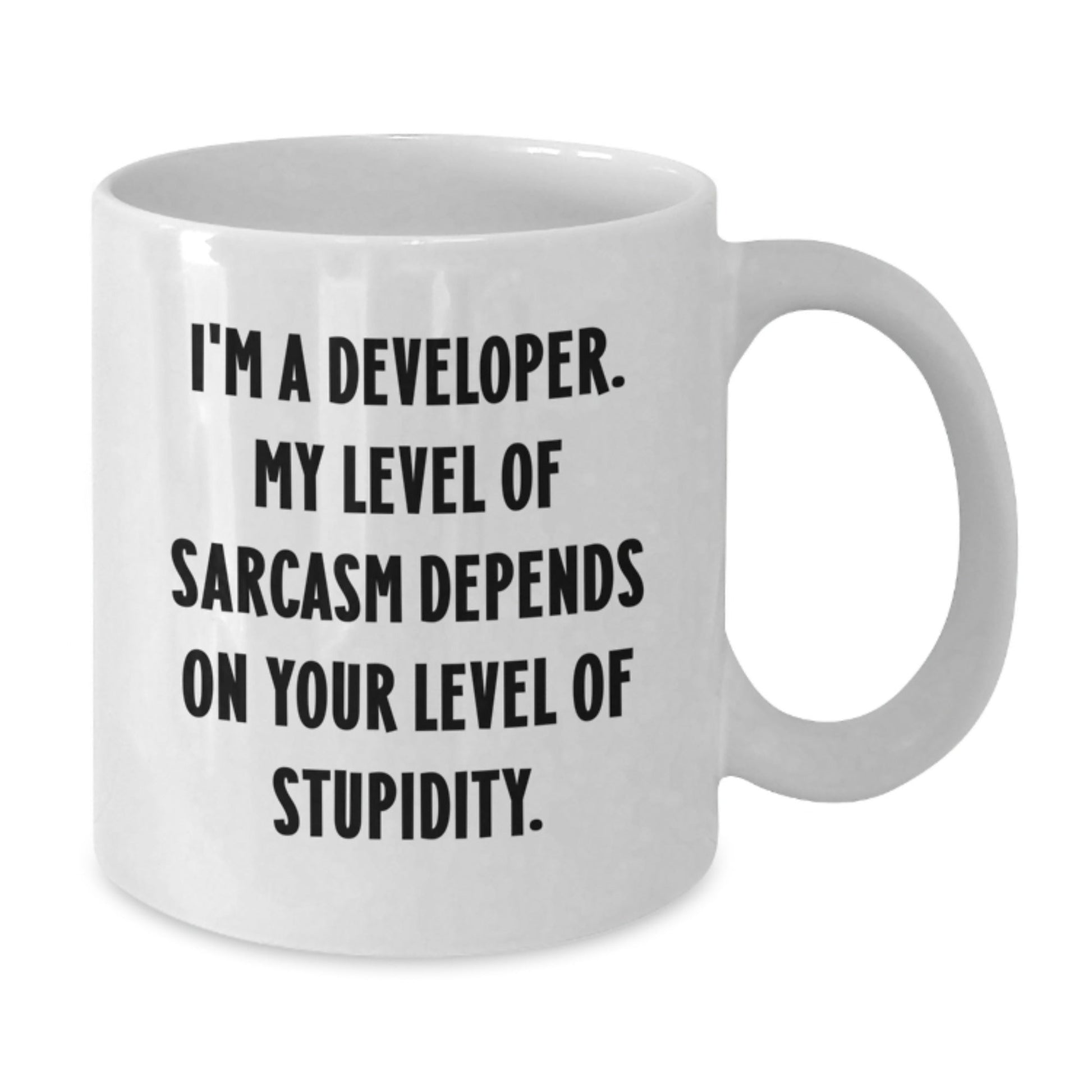 Funny Developer White Coffee Mug Gifts from Friends for Christmas Unique - The Buy Boom
