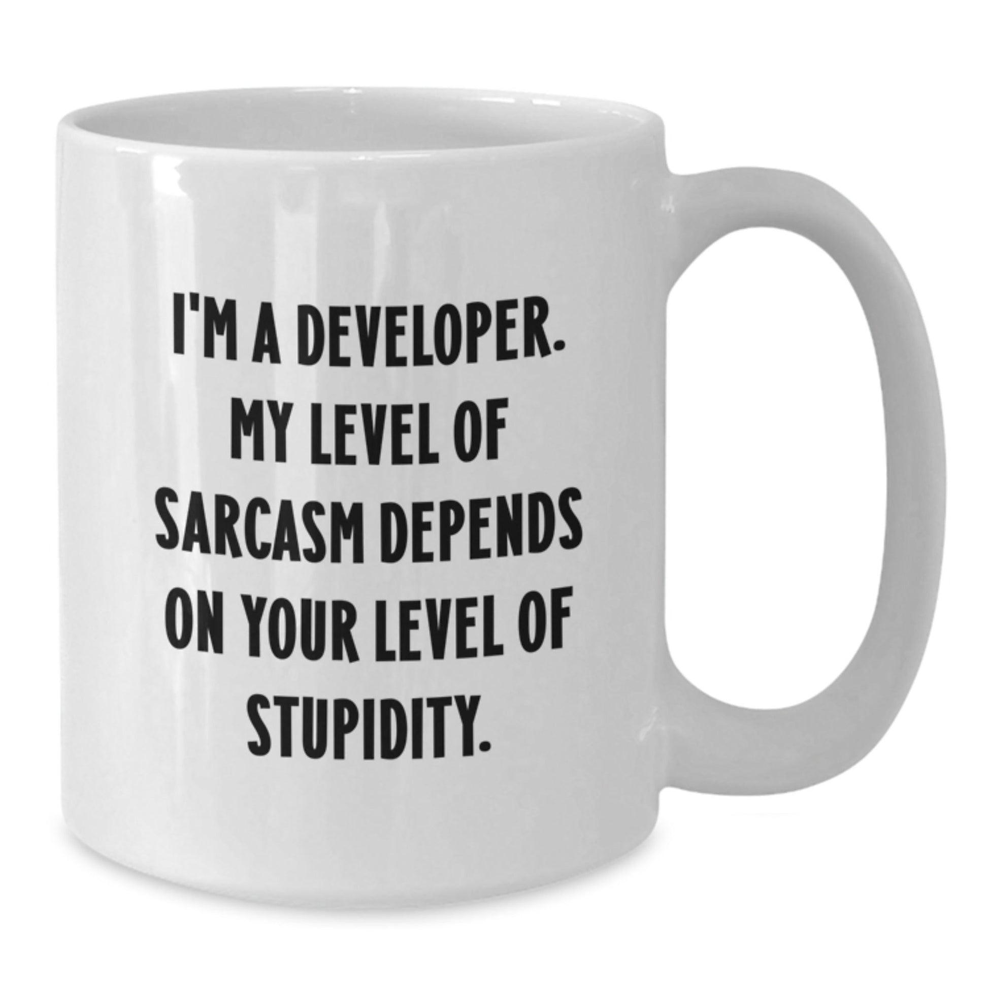 Funny Developer White Coffee Mug Gifts from Friends for Christmas Unique - The Buy Boom