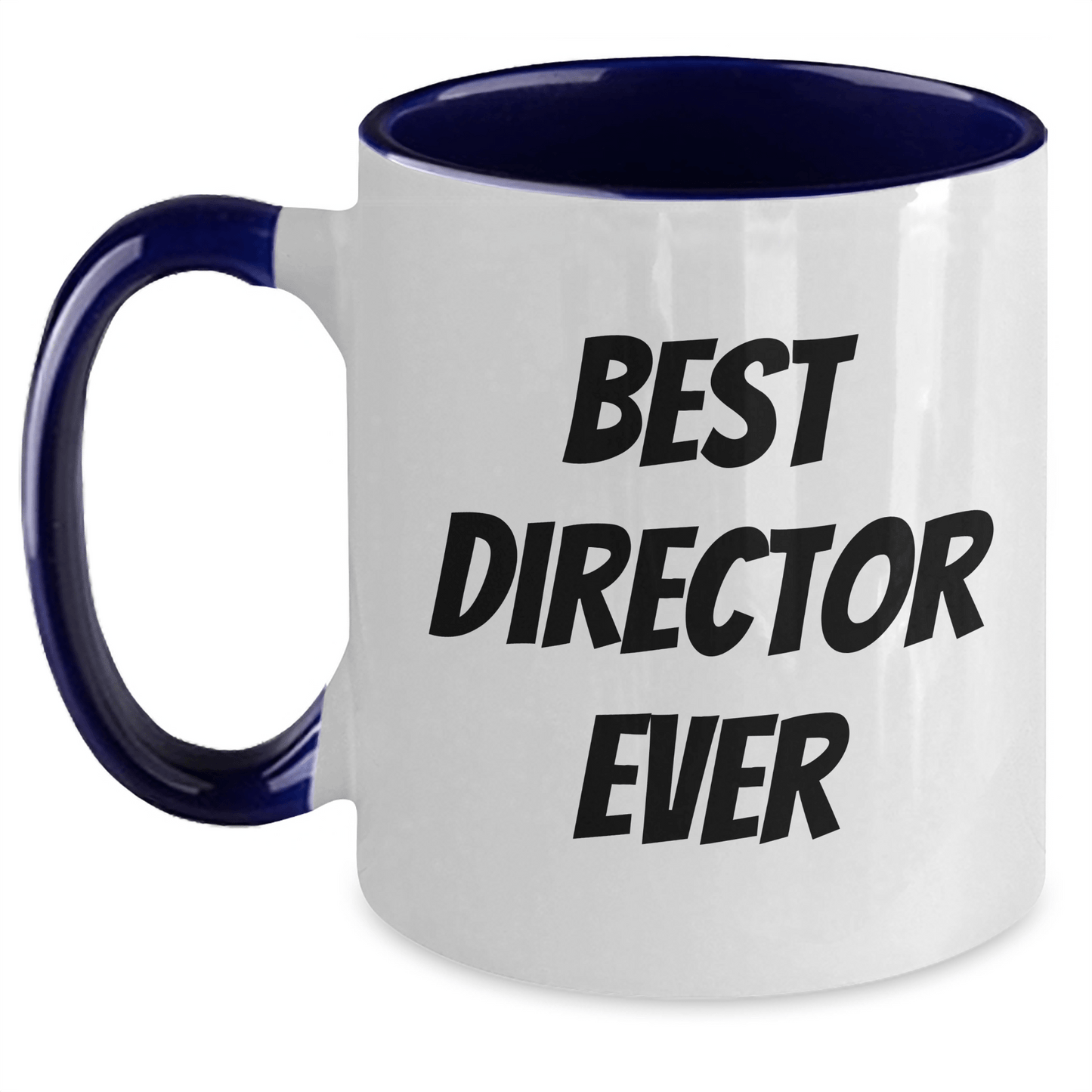 Funny Director Gifts - Best Director Ever Two Tone Coffee Mug, Father's Day Unique Gifts from Friends, Coworkers, Family - The Buy Boom