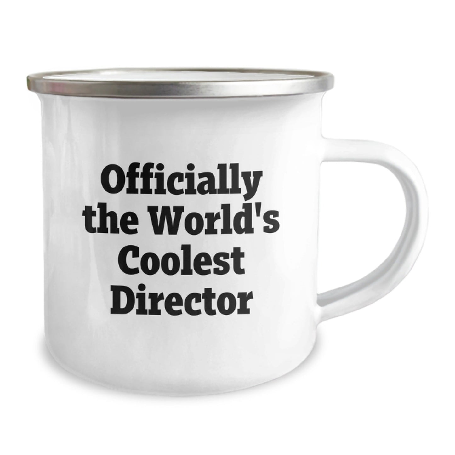 Funny Director Gifts, Officially The World's Coolest Director, Camping Mug for Graduation, Gifts from Friends, Gifts for Director - The Buy Boom