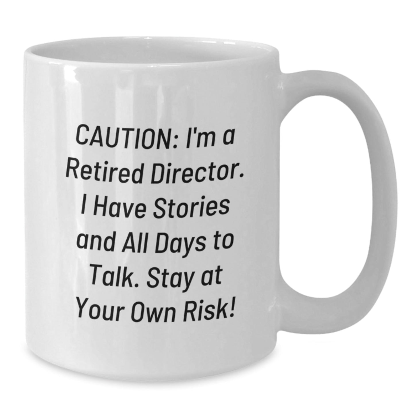 Funny Director Quotes Gifts from Friends, White Coffee Mug for Men, Unique Graduation Gifts - The Buy Boom