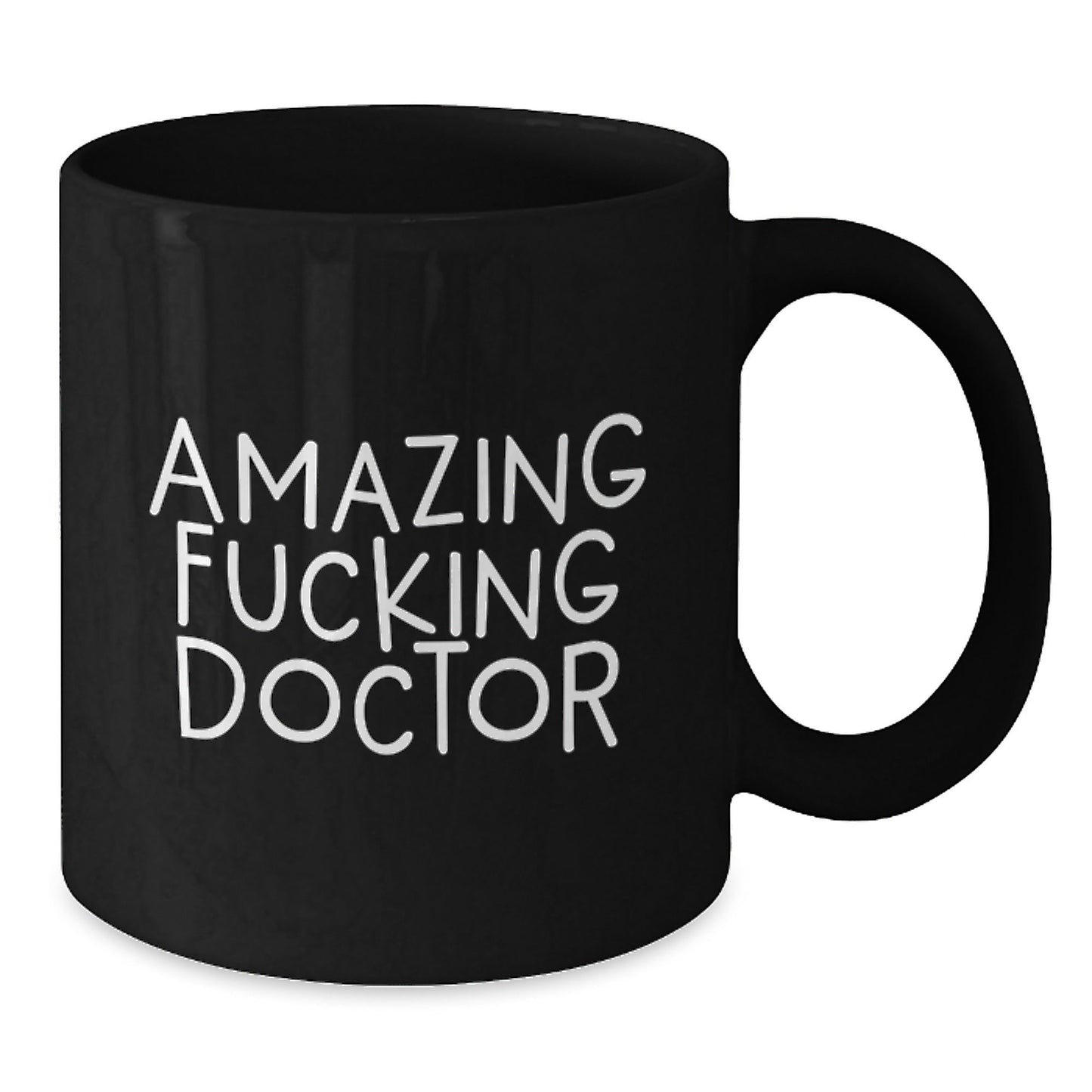 Funny Doctor Gifts, Amazing Quotes Black Coffee Mug, Birthday Unique Gifts from Friends, Gifts for Doctors - The Buy Boom
