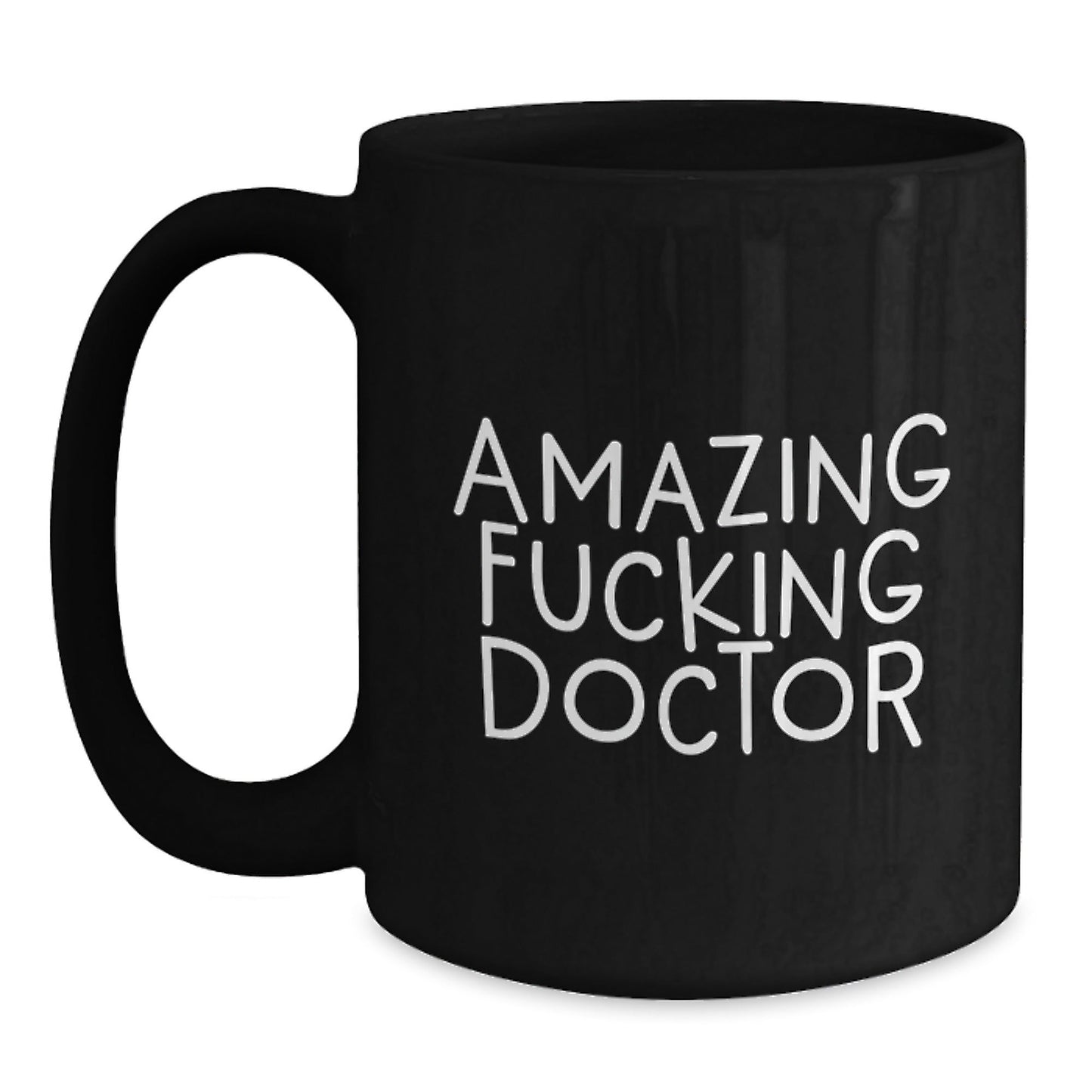 Funny Doctor Gifts, Amazing Quotes Black Coffee Mug, Birthday Unique Gifts from Friends, Gifts for Doctors - The Buy Boom