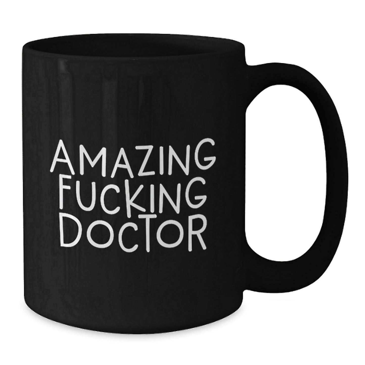 Funny Doctor Gifts, Amazing Quotes Black Coffee Mug, Birthday Unique Gifts from Friends, Gifts for Doctors - The Buy Boom