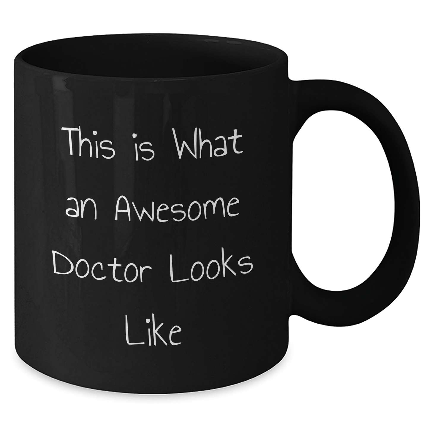 Funny Doctor Gifts, Awesome Doctor Quote, Black Coffee Mug for Father's Day, Gifts from Family - Gifts for Doctor, Men, or Women - The Buy Boom