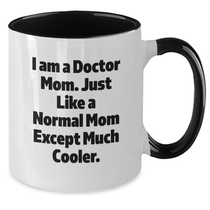 Funny Doctor Gifts for Him or Her - Gifts from Mom - Gifts for Doctor Mom - Two Tone Coffee Mug for Doctor - The Buy Boom