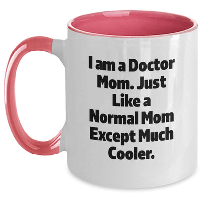 Funny Doctor Gifts for Him or Her - Gifts from Mom - Gifts for Doctor Mom - Two Tone Coffee Mug for Doctor - The Buy Boom