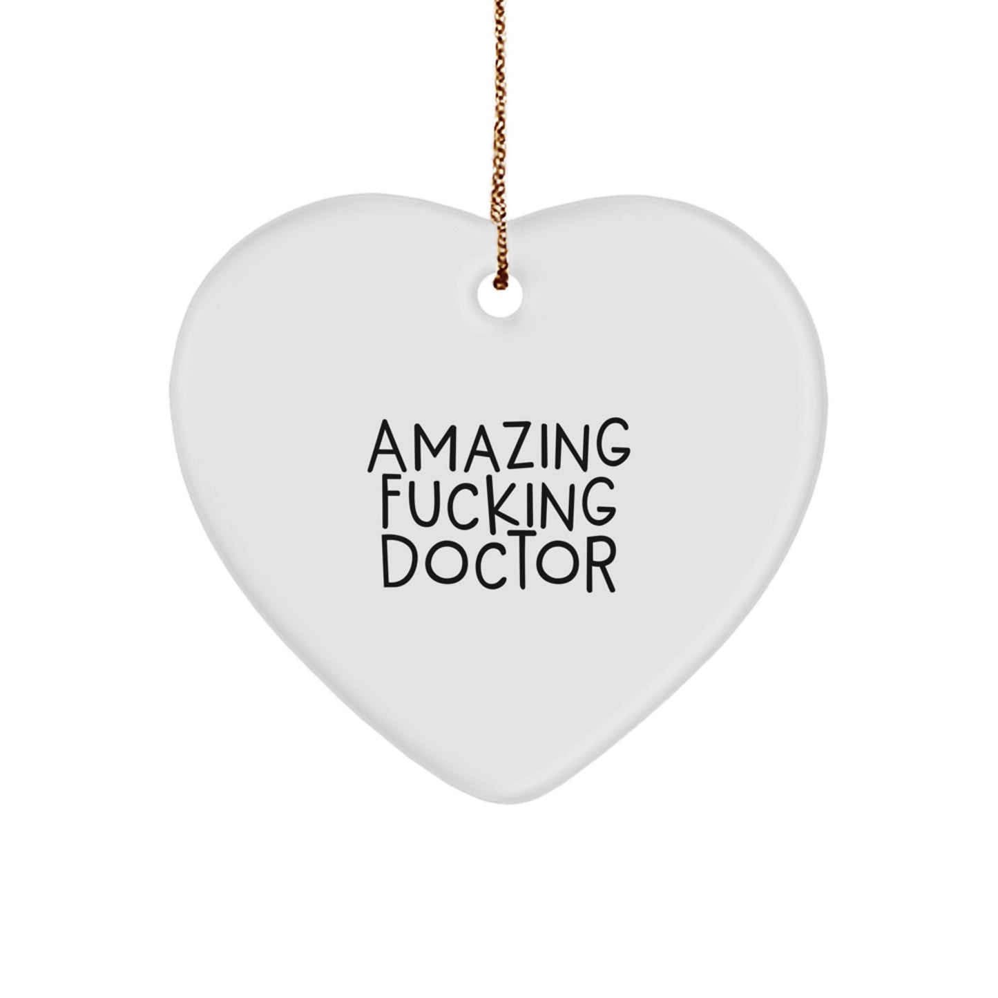 Funny Doctor Gifts from Men to Amazing Heart Ornament for Christmas - The Buy Boom