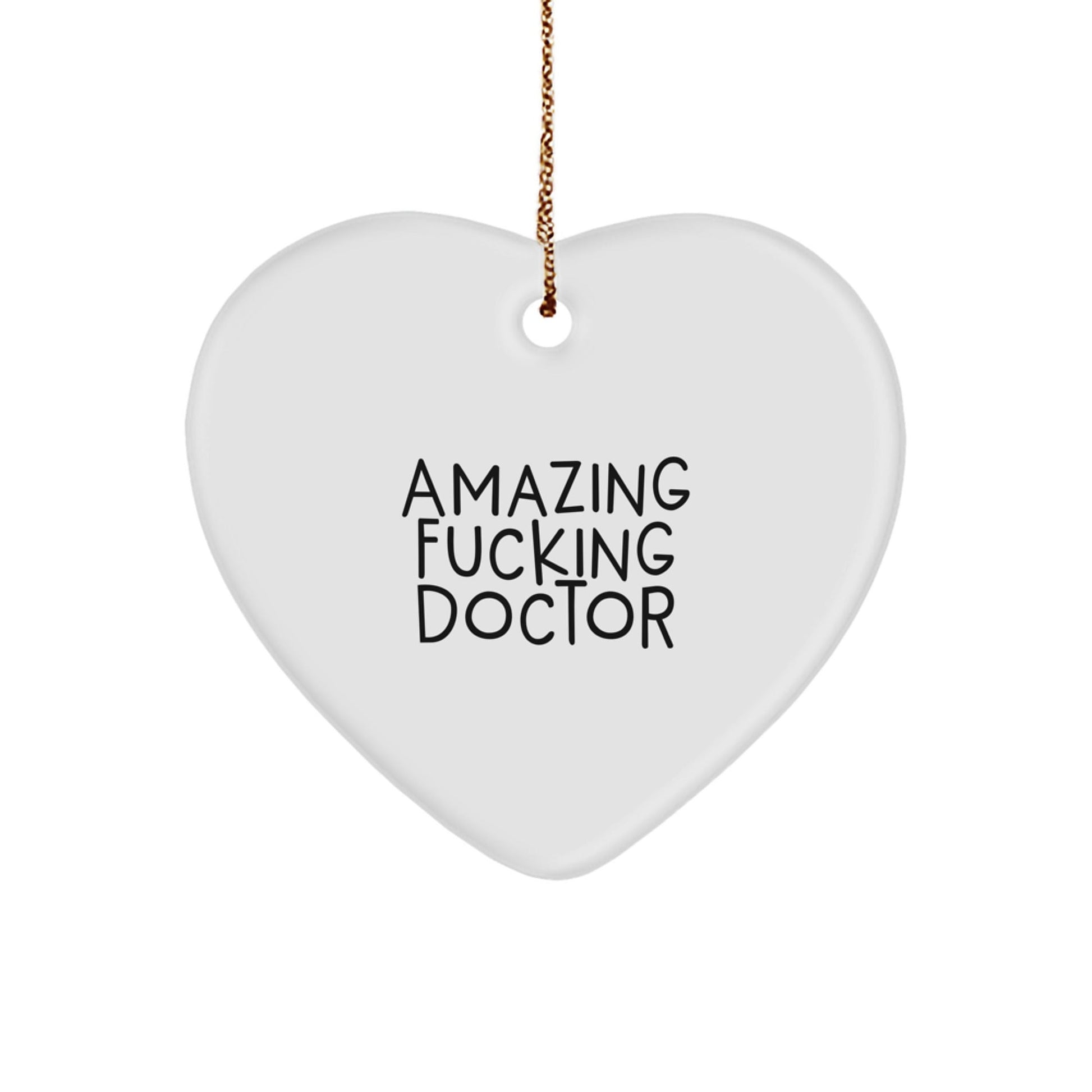 Funny Doctor Gifts from Men to Amazing Heart Ornament for Christmas - The Buy Boom