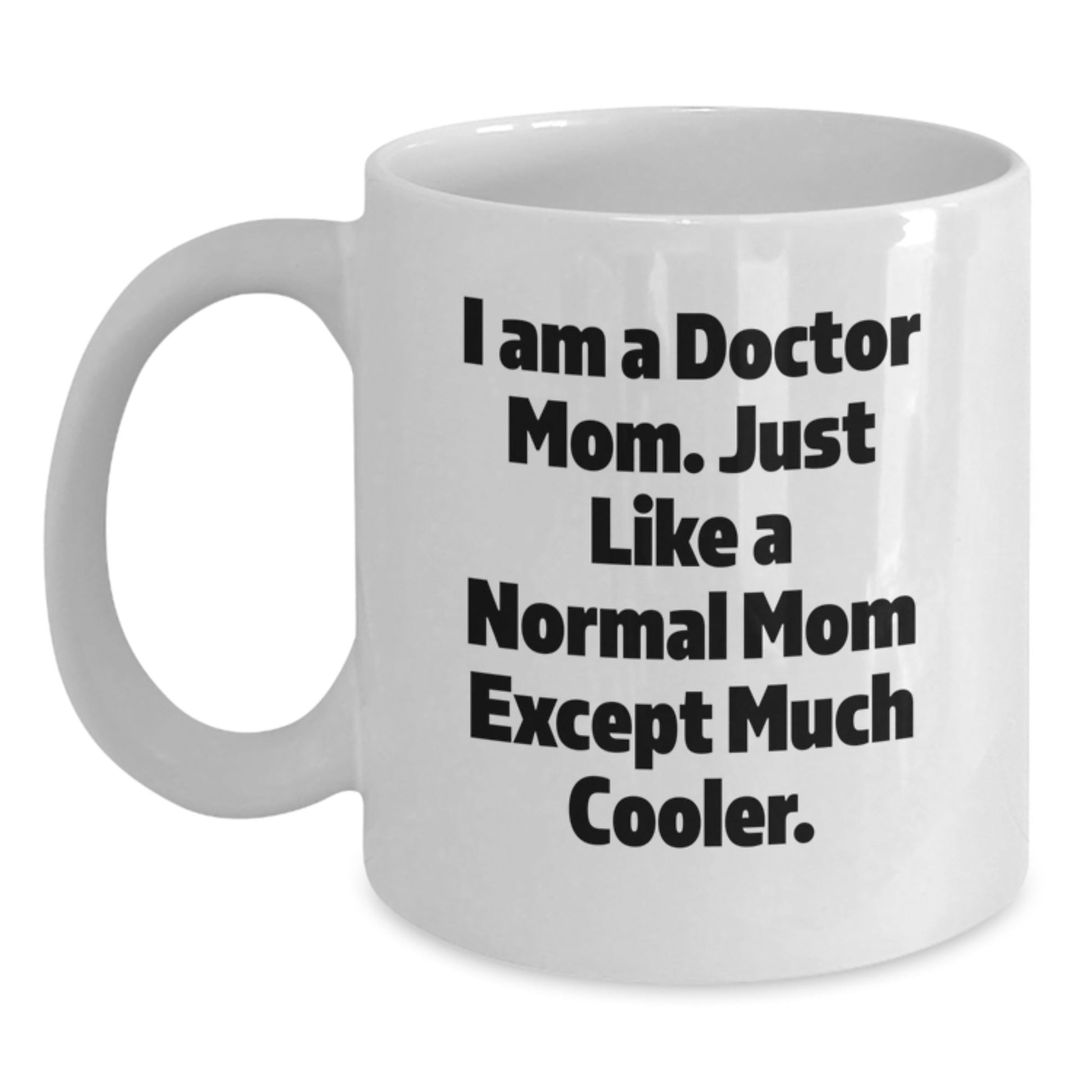 Funny Doctor Mom Gifts, Unique White Coffee Mugs for Christmas from Family to Doctor - The Buy Boom