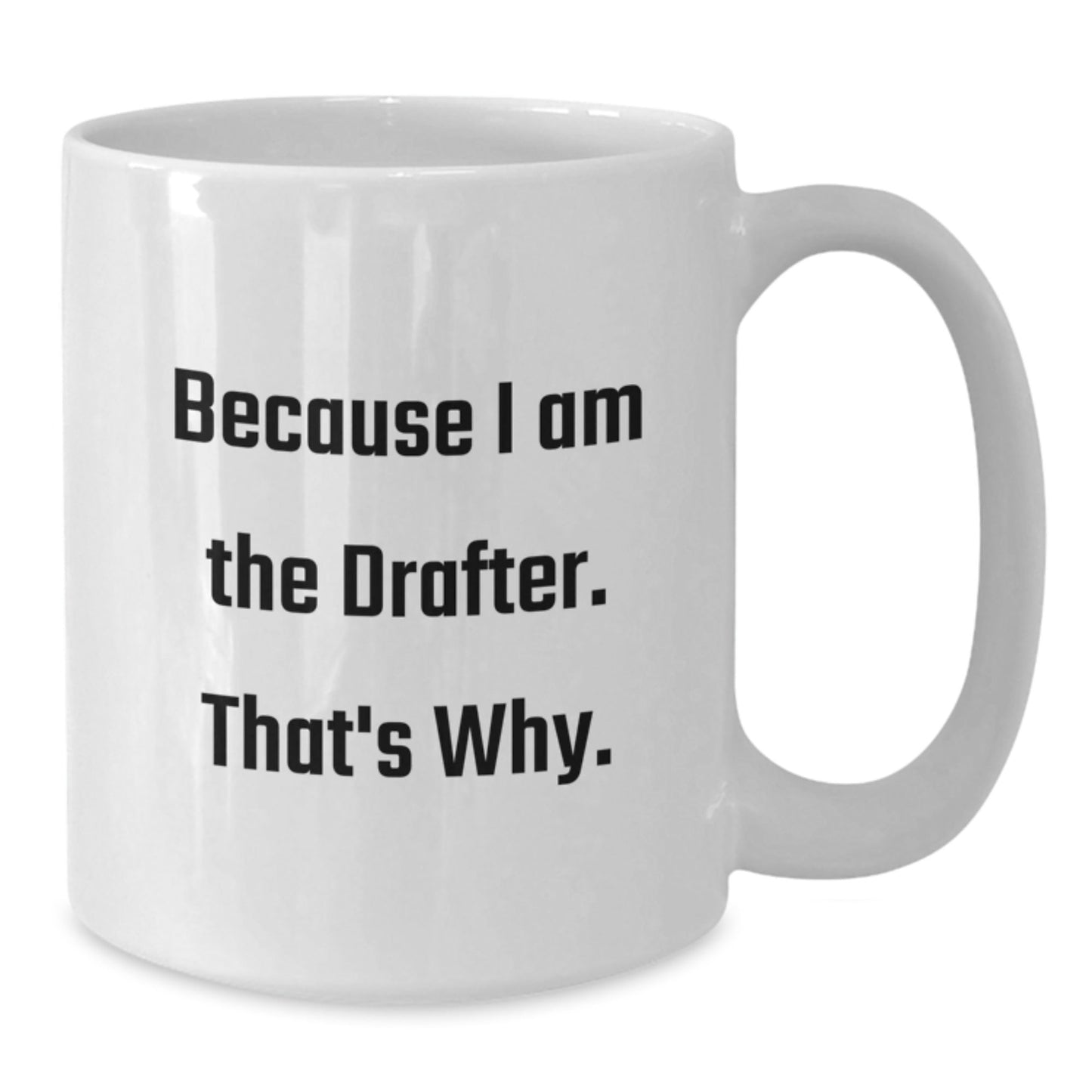 Funny Drafter White Coffee Mugs Gifts from Family for Men Christmas Unique Presents - The Buy Boom