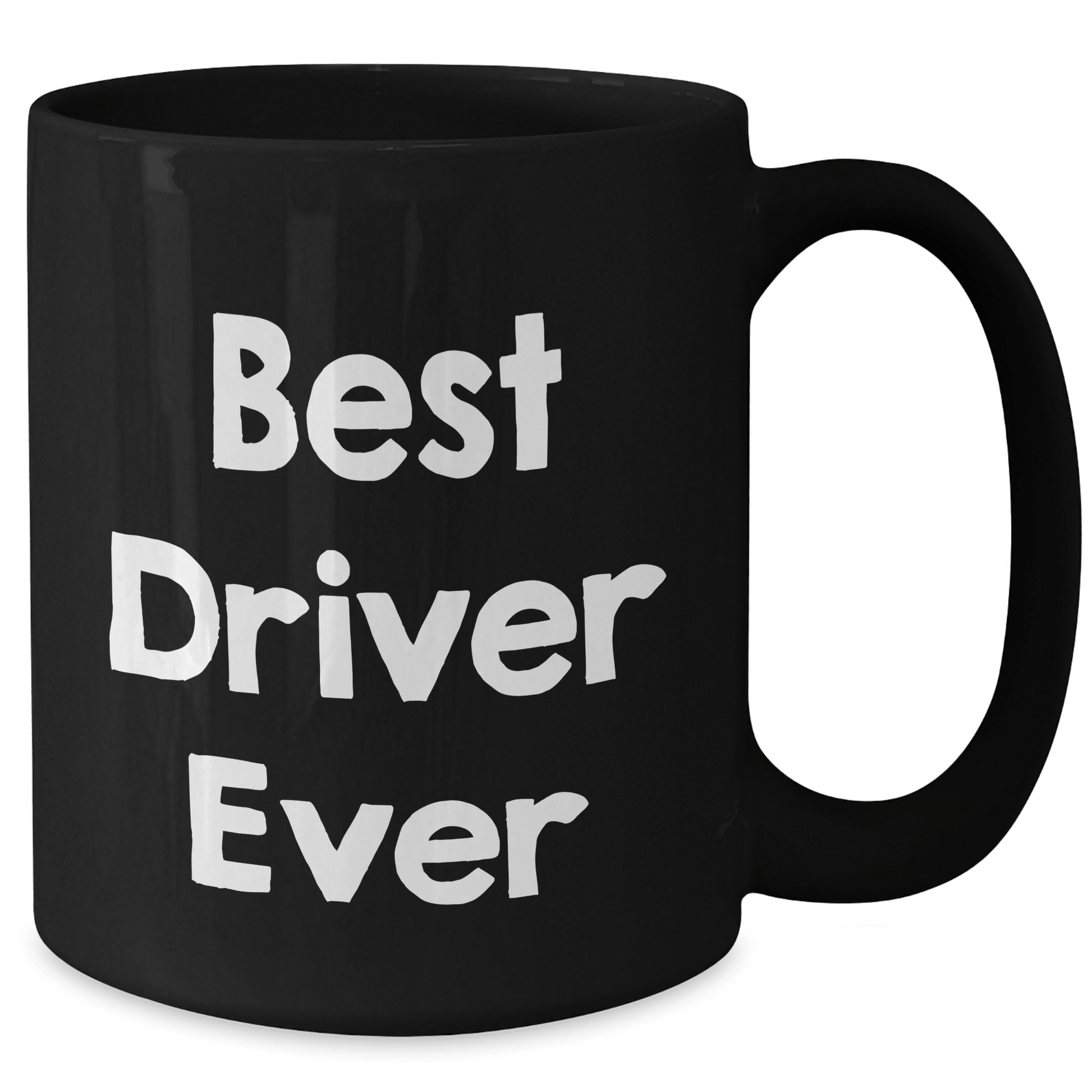Funny Driver Gifts from Friends for Best Driver Ever Black Coffee Mugs, Father's Day Unique Gifts for Men - The Buy Boom