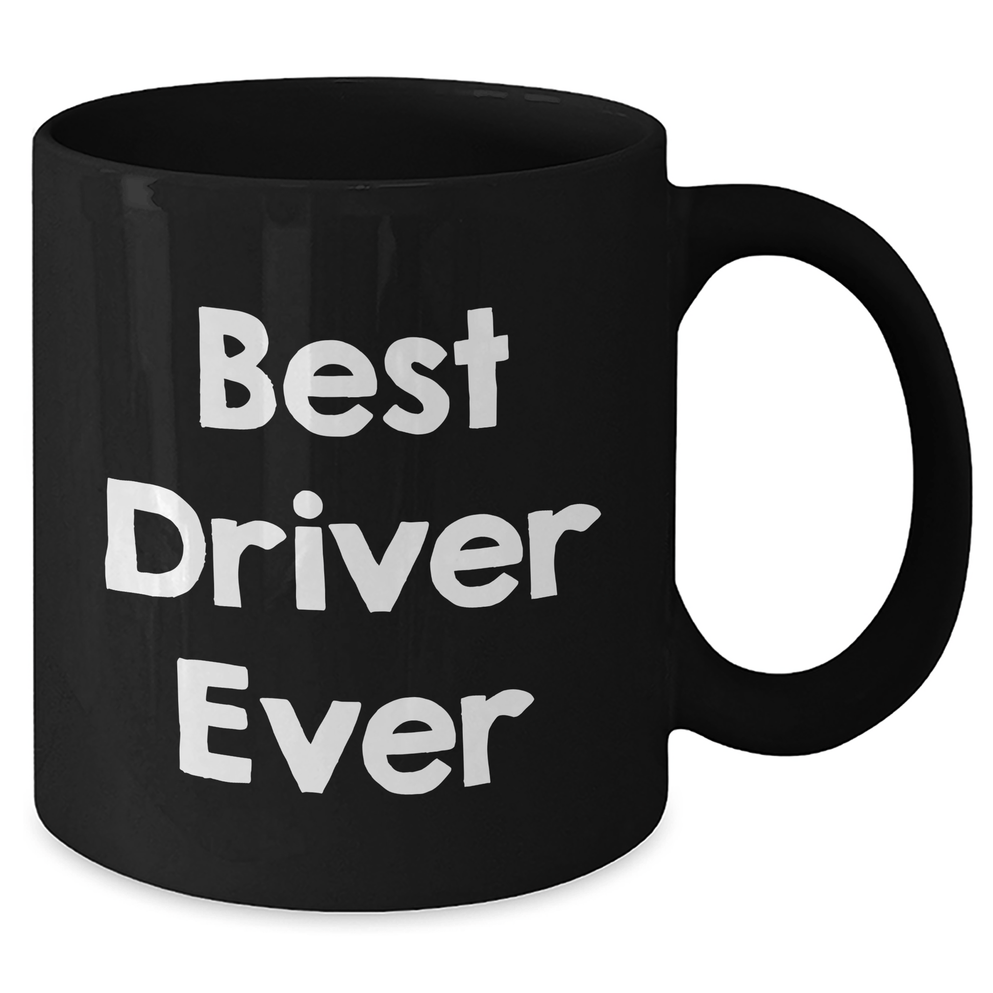 Funny Driver Gifts from Friends for Best Driver Ever Black Coffee Mugs, Father's Day Unique Gifts for Men - The Buy Boom