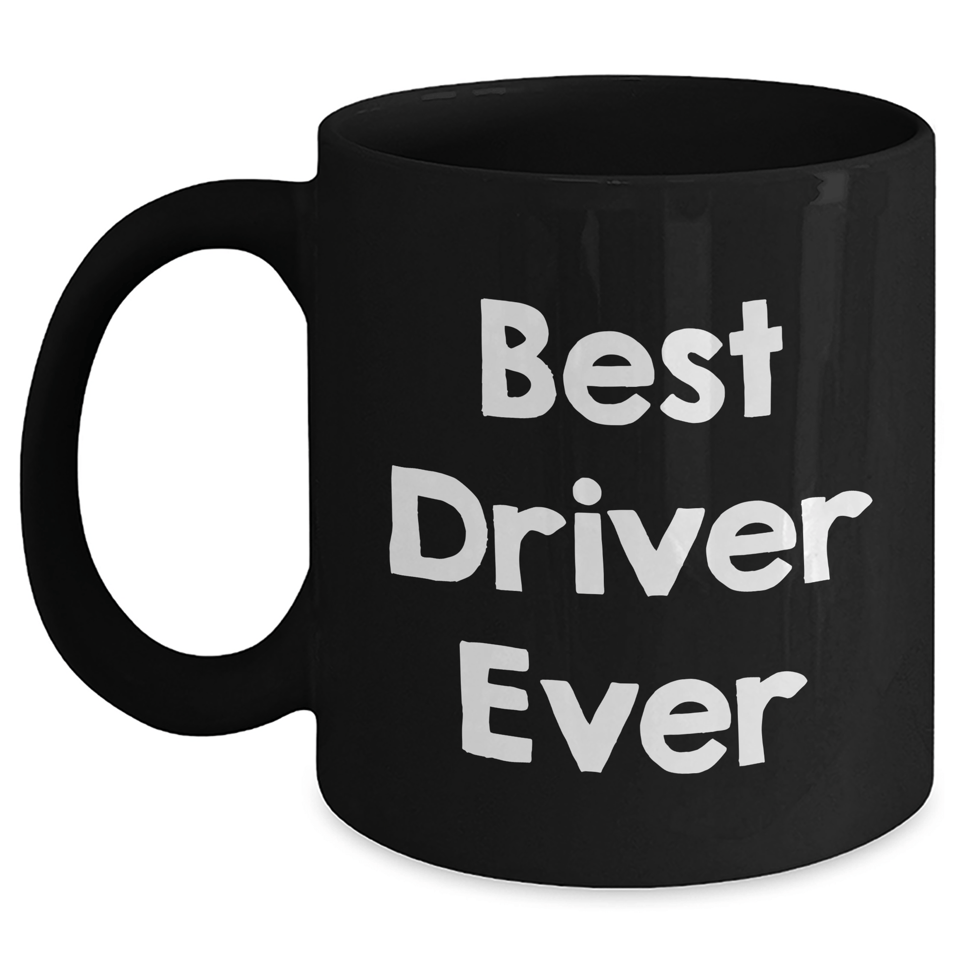 Funny Driver Gifts from Friends for Best Driver Ever Black Coffee Mugs, Father's Day Unique Gifts for Men - The Buy Boom