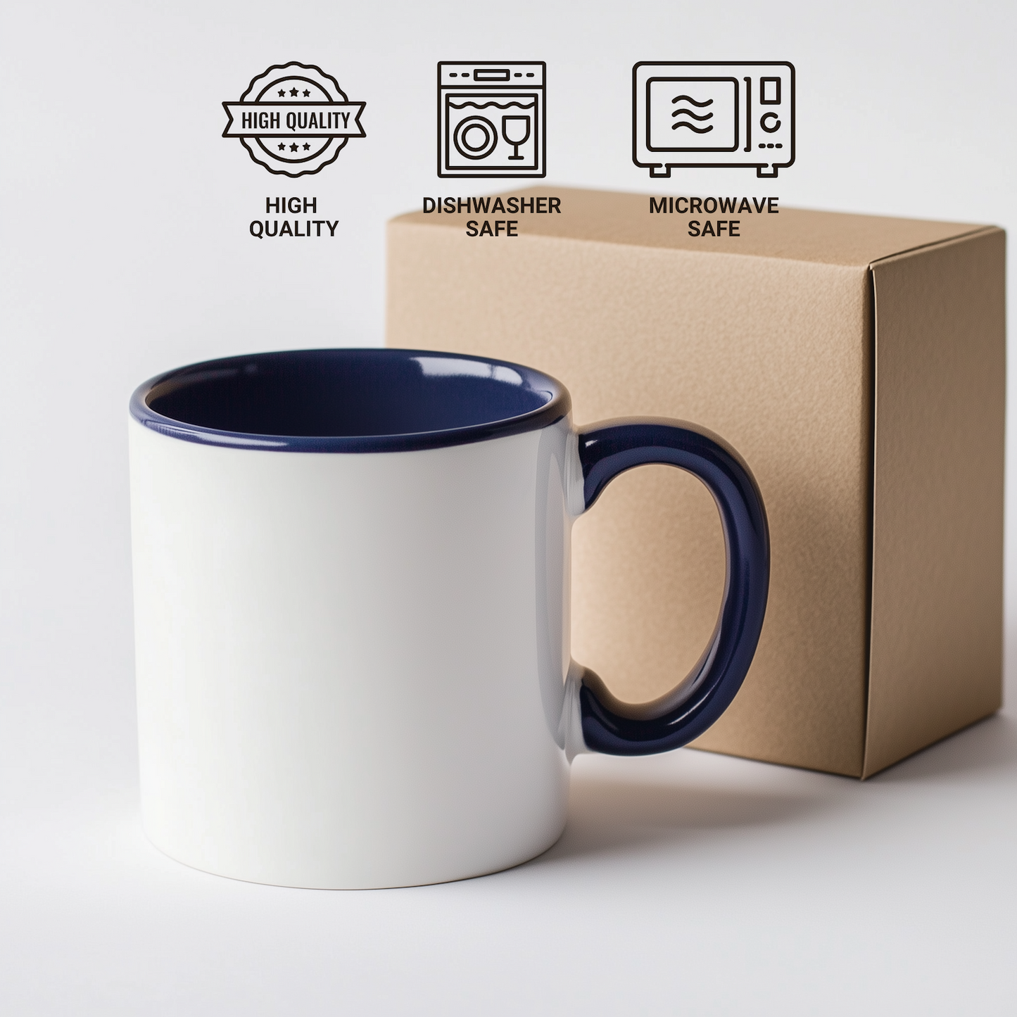 Funny Driver Gifts Two Tone Coffee Mug - 'Best Driver Ever' for Him, Unique Father's Day Unique Gifts from Friends, Funny Driver Mugs for Men - The Buy Boom