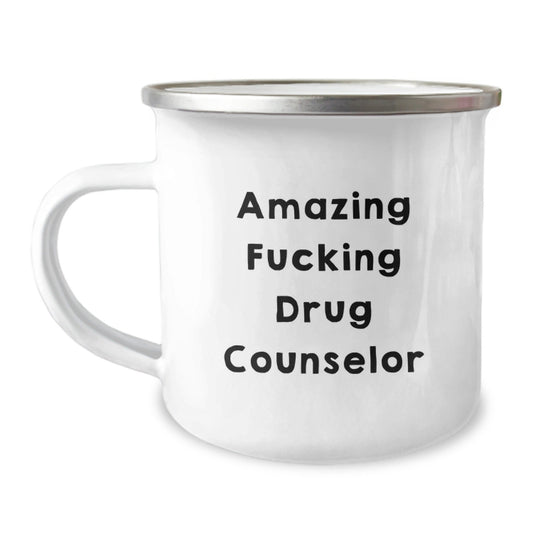 Funny Drug Counselor Gifts from Men to Their Amazing Colleagues - Birthday Unique Presents for Camping Mug Lovers - The Buy Boom