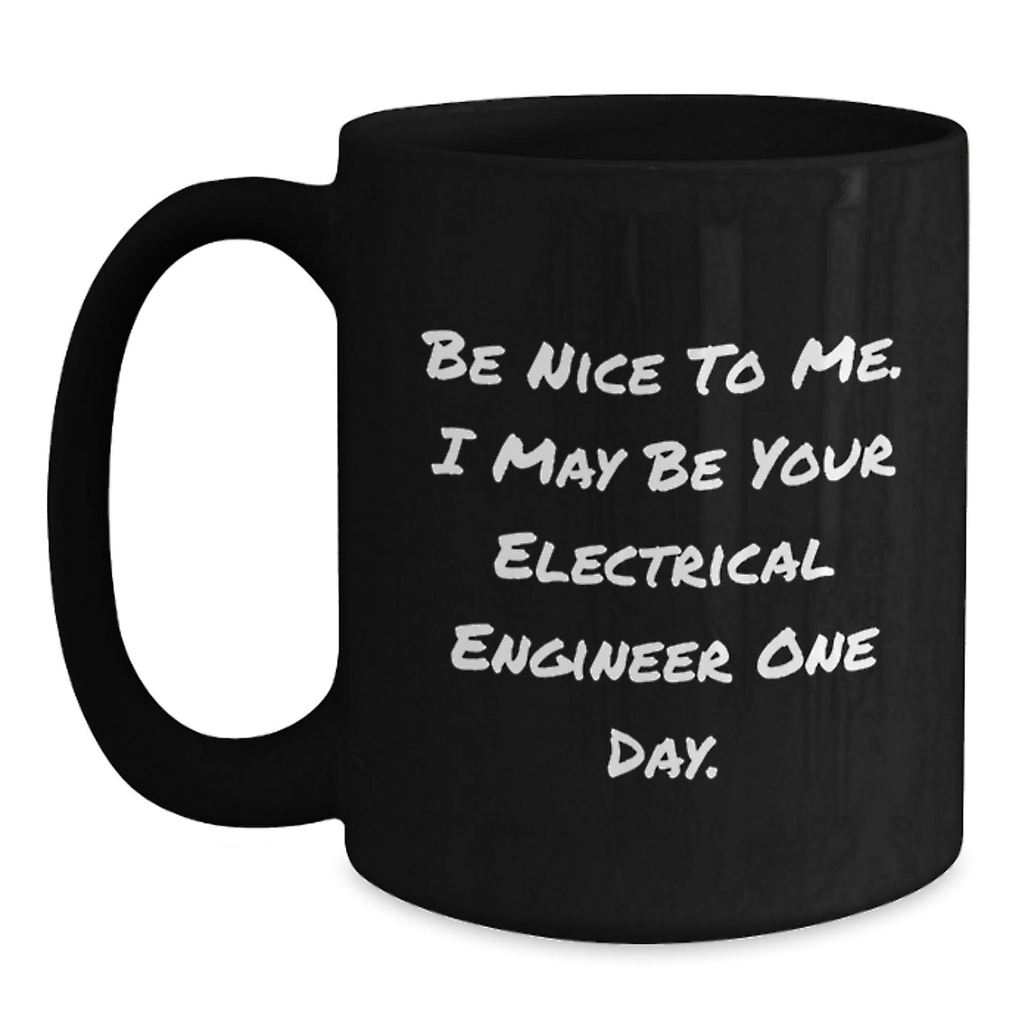 Funny Electrical Engineer Christmas Unique Gifts from Friends or Coworkers Black Coffee Mugs for Electrical Engineers Men - The Buy Boom