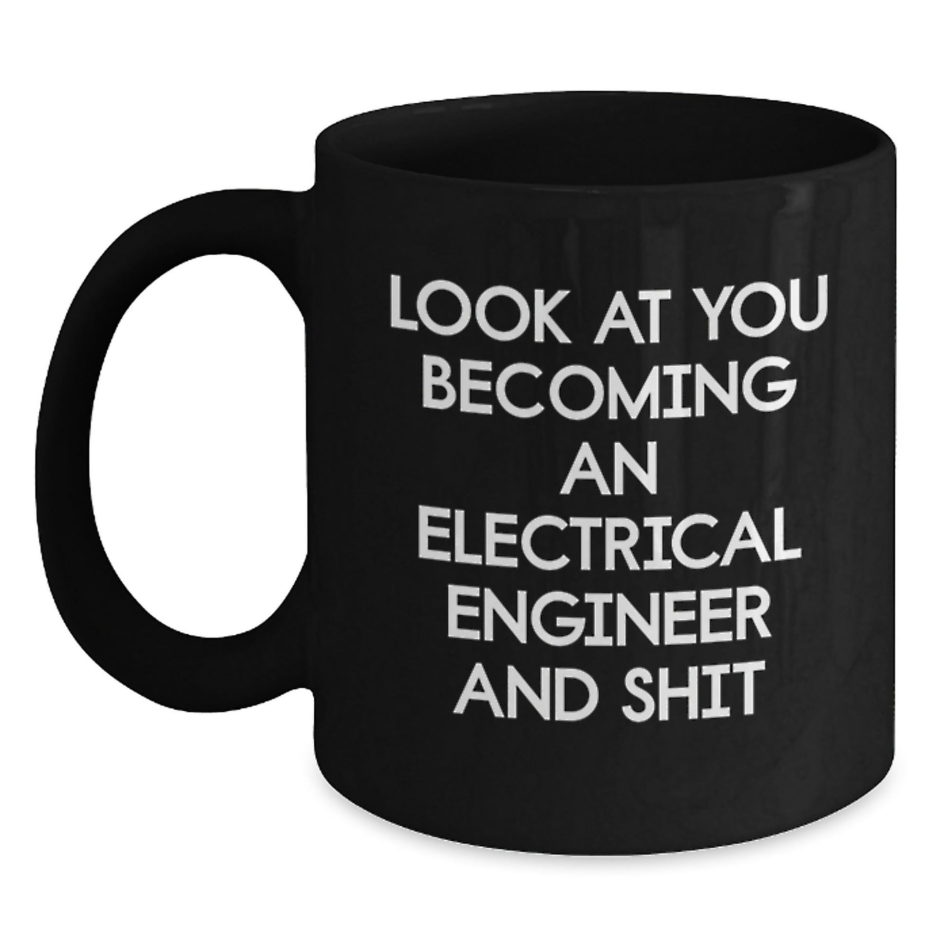 Funny Electrical Engineer Gifts, Black Coffee Mug, Perfect for Electrical Engineer Friends and Coworkers, Gifts from Friends to Electrical Engineer Men - The Buy Boom