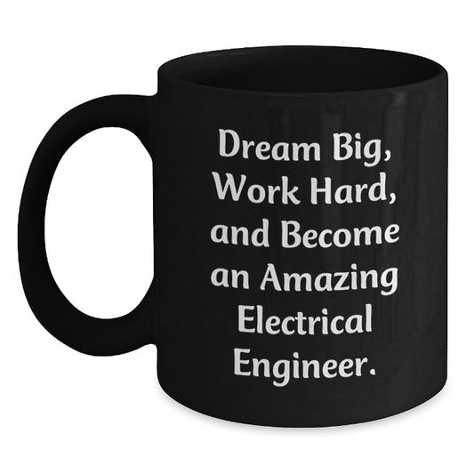 Funny Electrical Engineer Gifts for Men, Black Coffee Mug with Inspirational Quote from Friends, Unique Christmas Unique Gifts for Electrical Engineer - The Buy Boom