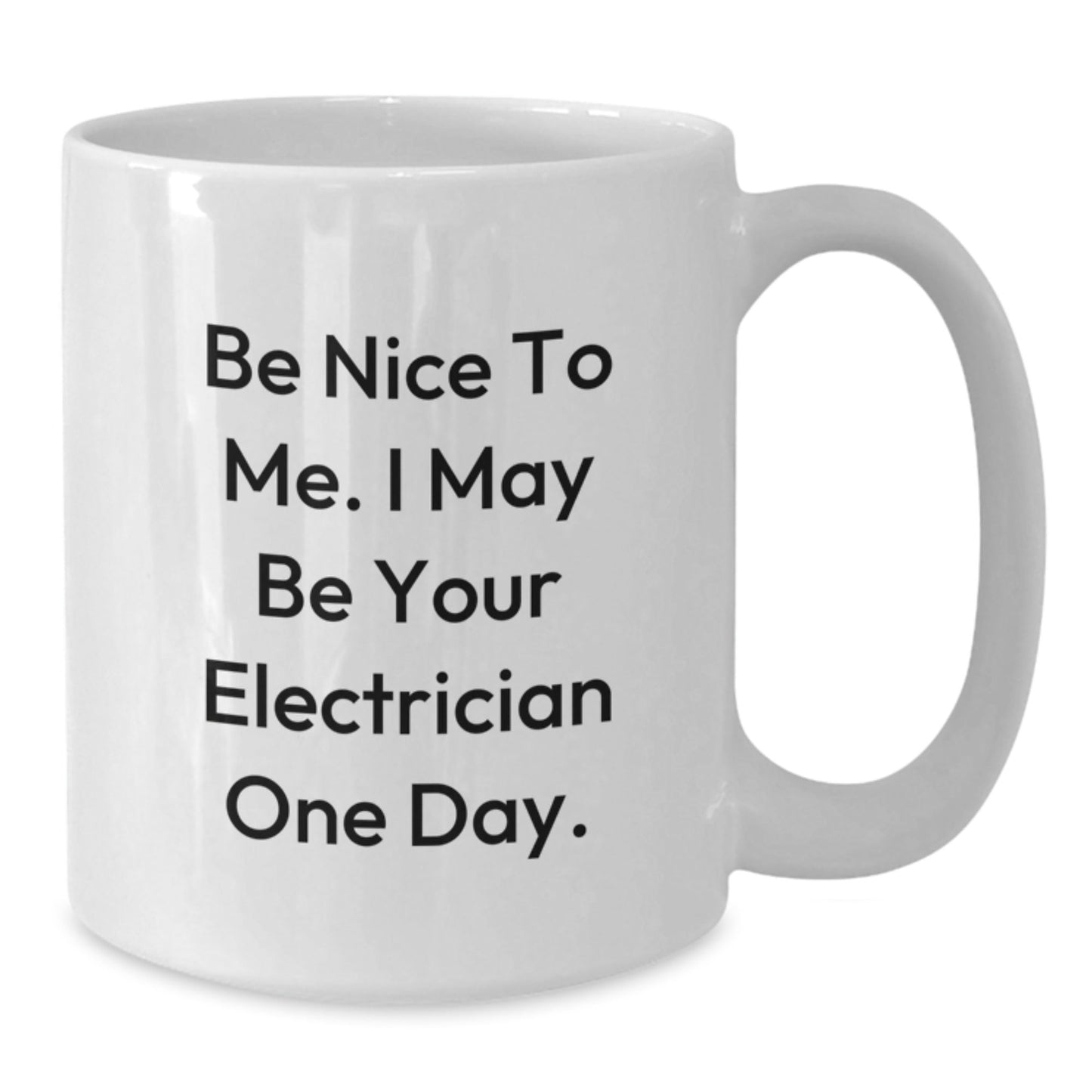 Funny Electrician Gifts for Men, White Coffee Mugs, Presents from Friends, Coworkers, or Family for Electrician, Christmas Unique Gifts - The Buy Boom