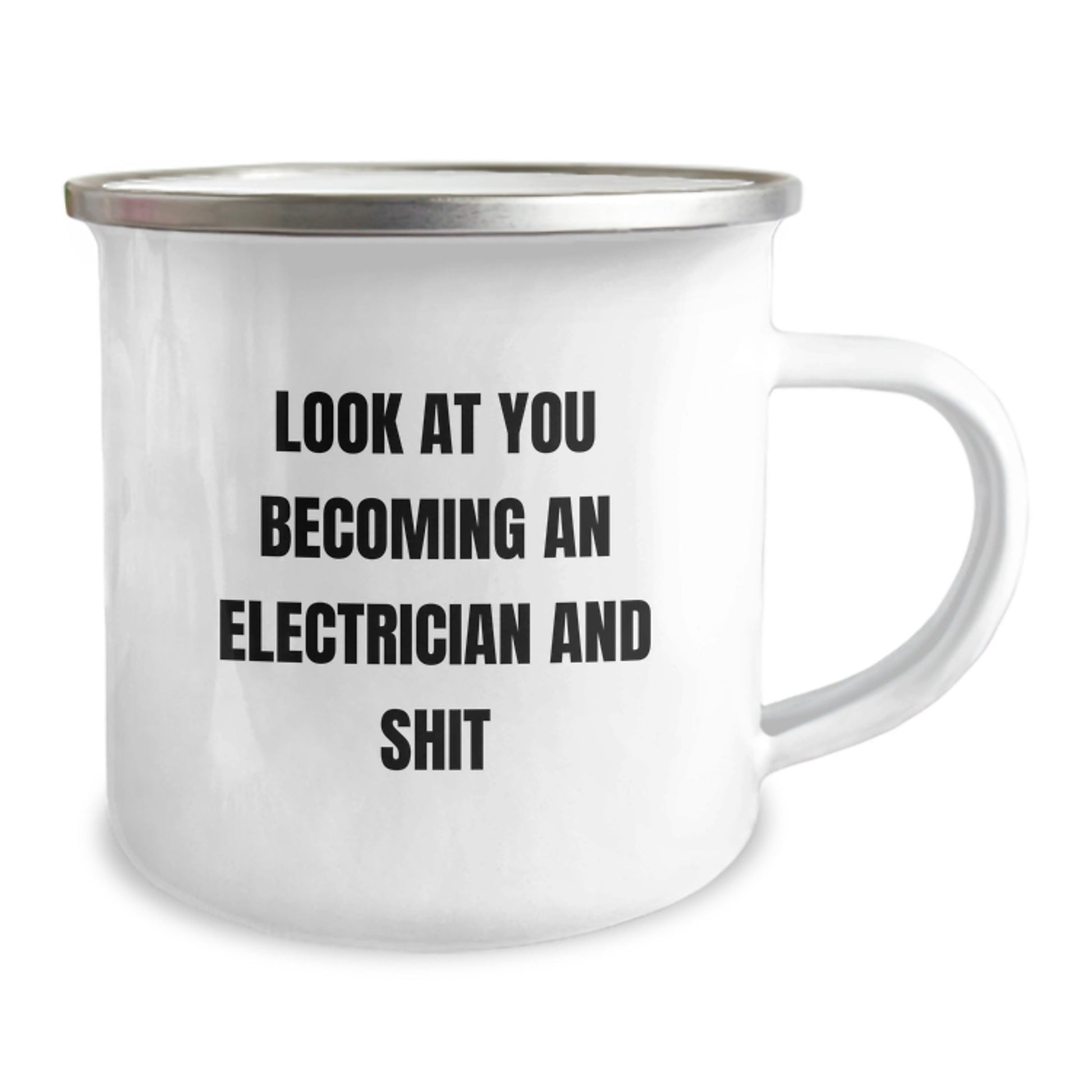Funny Electrician Gifts from Friends for Electrician Men - Electrician Camping Mug for Christmas Unique Gifts - The Buy Boom