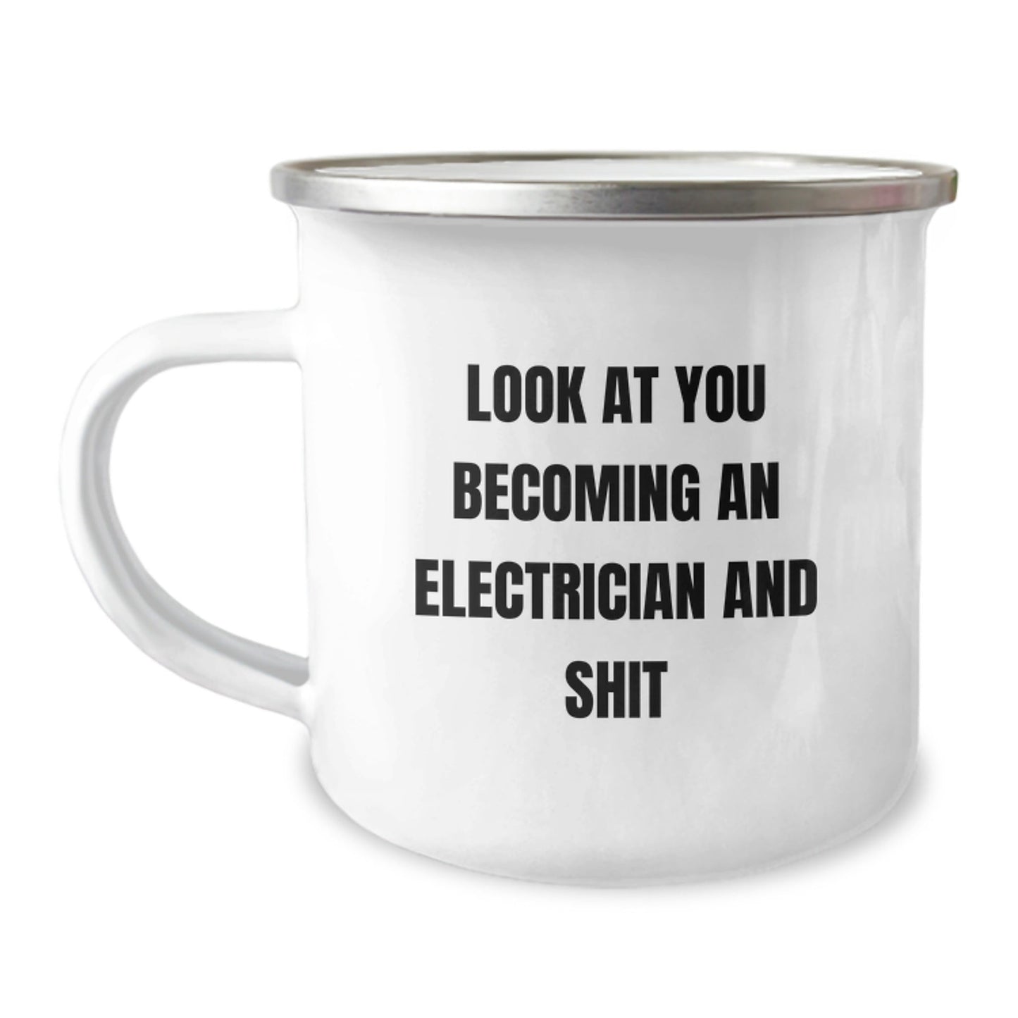 Funny Electrician Gifts from Friends for Electrician Men - Electrician Camping Mug for Christmas Unique Gifts - The Buy Boom
