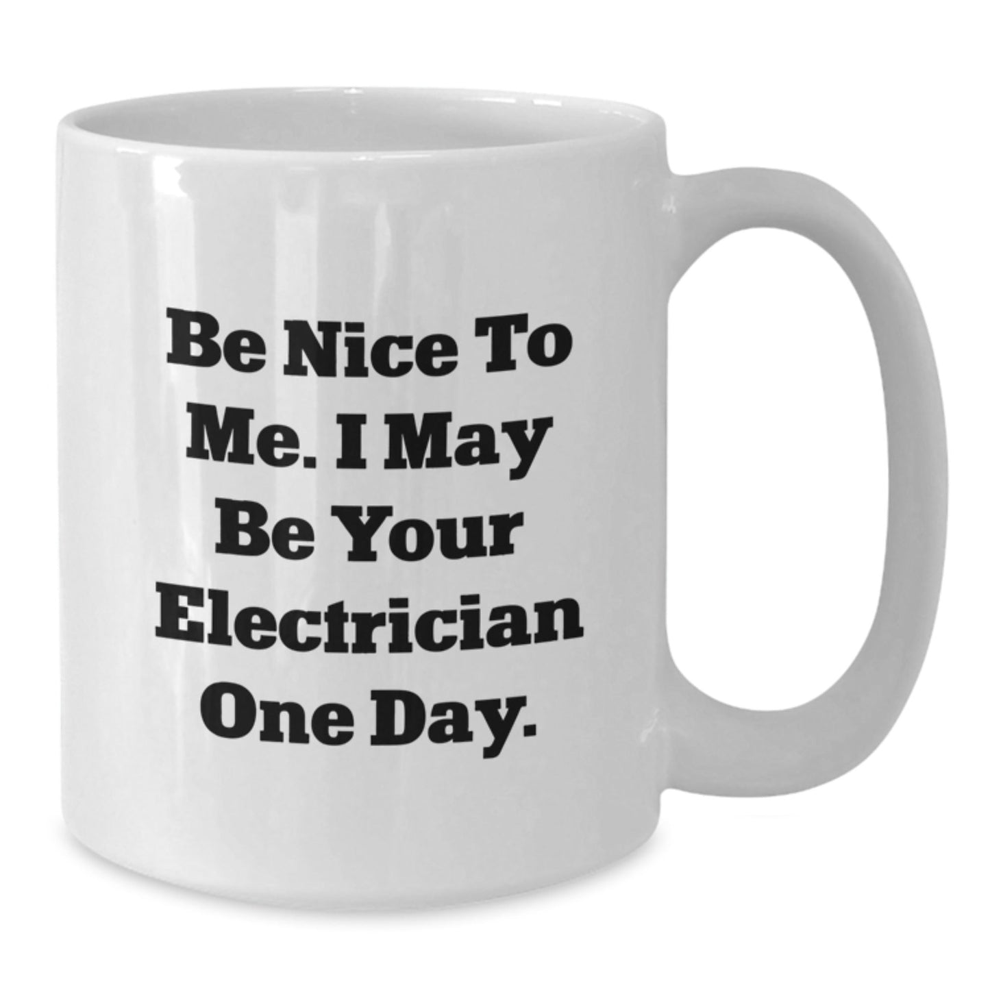 Funny Electrician Gifts from Friends for Electrician Men White Coffee Mugs, Christmas Unique Gifts for Electrician - The Buy Boom