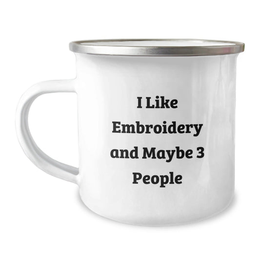 Funny Embroidery Camping Mug Gifts for Men from Friends on Christmas - The Buy Boom