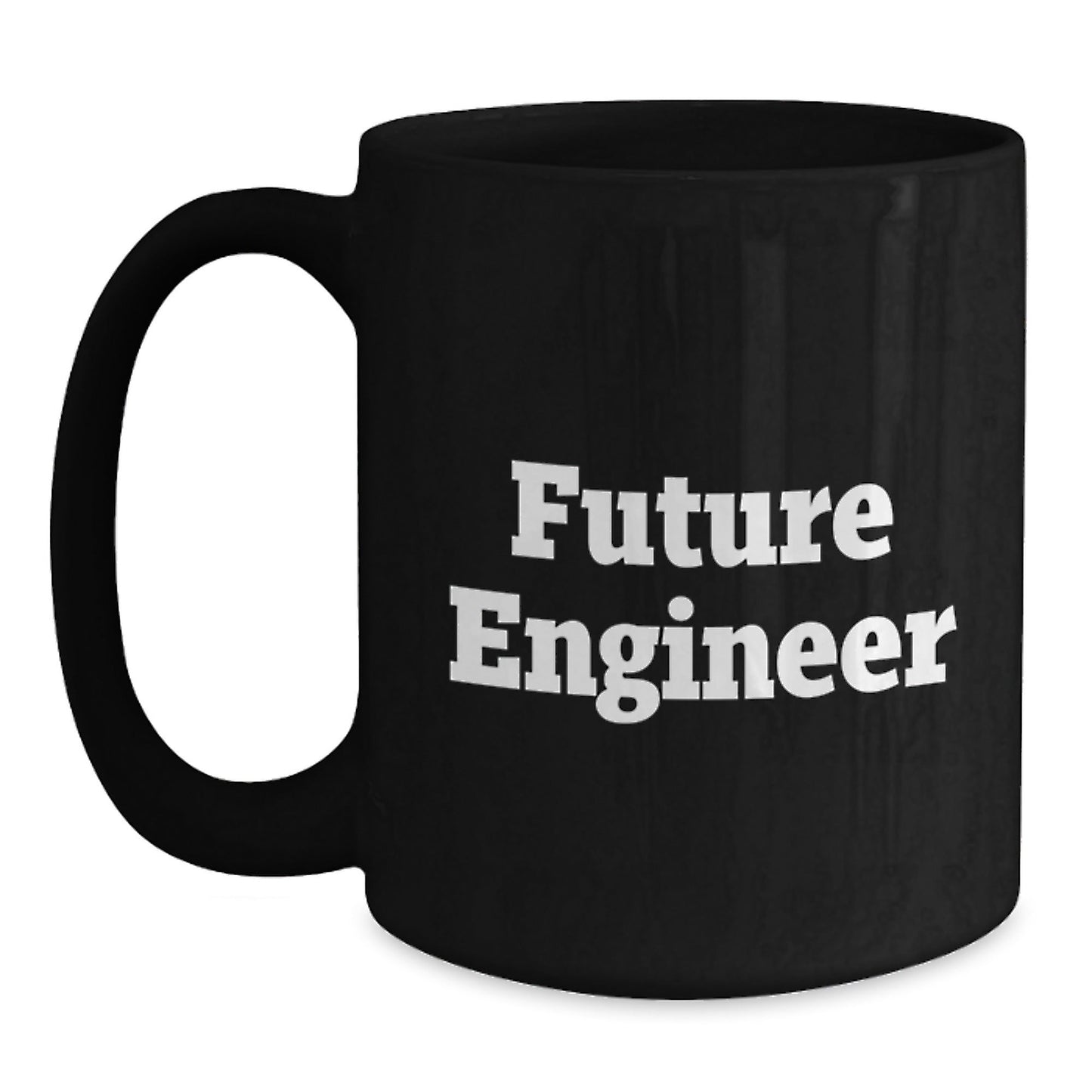 Funny Engineer Gifts for Men Black Coffee Mug 'Future Engineer' Christmas Unique - The Buy Boom