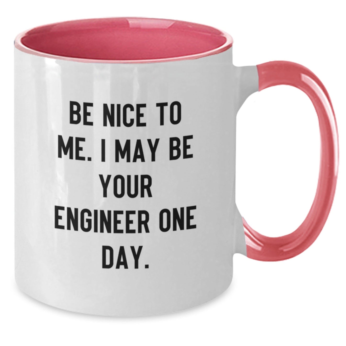 Funny Engineer Gifts from Friends to Engineer - Unique Two Tone Coffee Mug - Christmas Unique Presents for Men - The Buy Boom