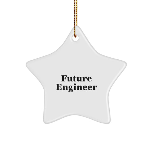 Funny Engineer Star Ornament Gifts from Friends and Family for Christmas Unique - The Buy Boom