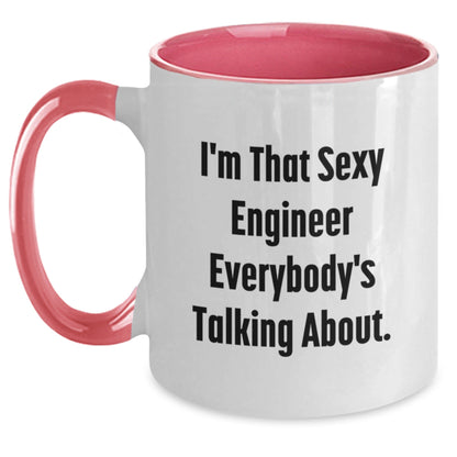 Funny Engineer Two Tone Coffee Mug Gifts from Friends to Engineer, Best Birthday Idea - The Buy Boom