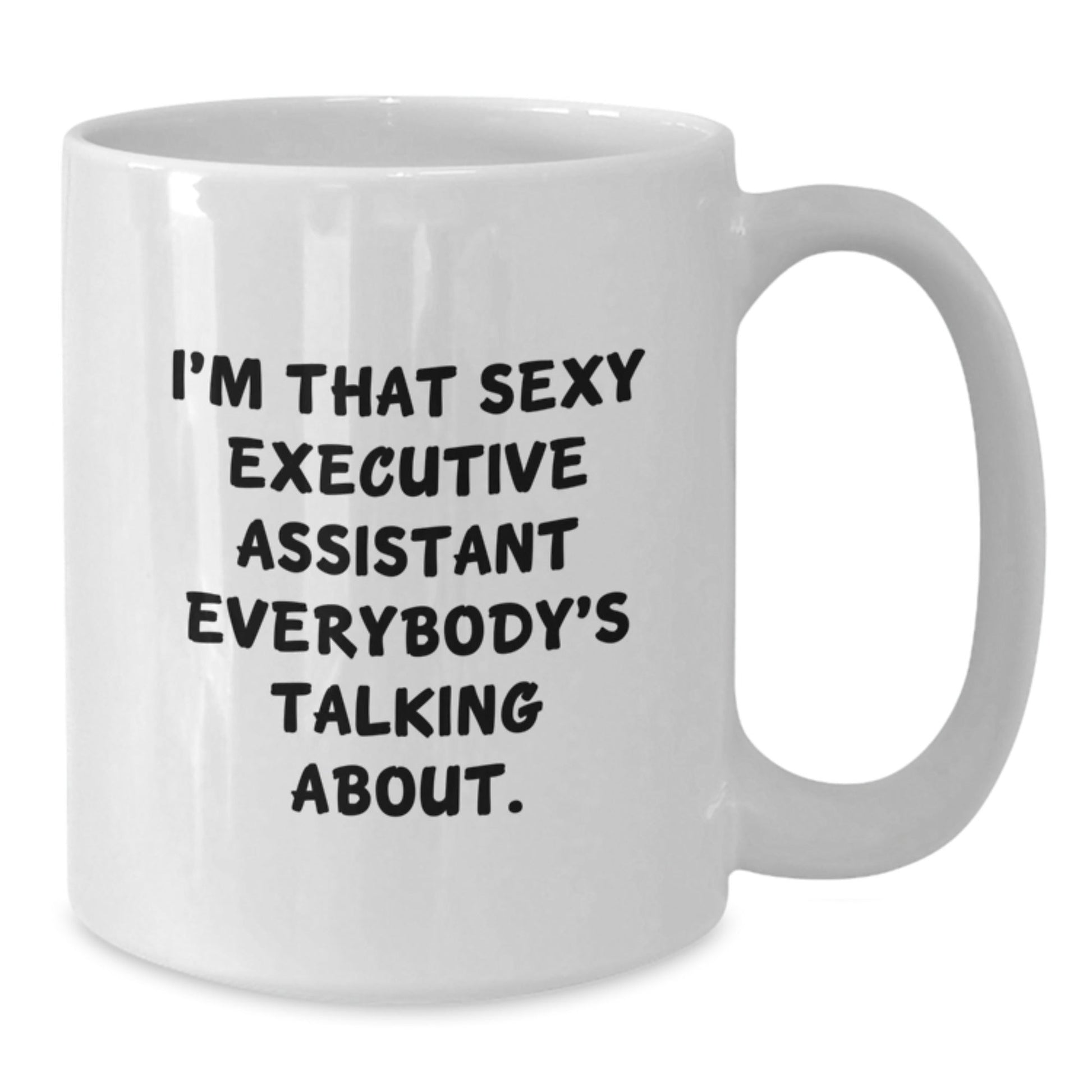 Funny Executive Assistant Christmas Unique Gifts from Friends for Him Her White Coffee Mug - The Buy Boom