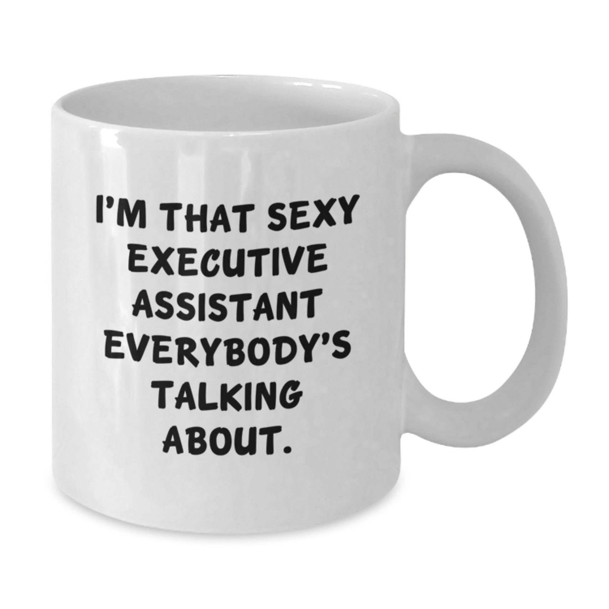 Funny Executive Assistant Christmas Unique Gifts from Friends for Him Her White Coffee Mug - The Buy Boom