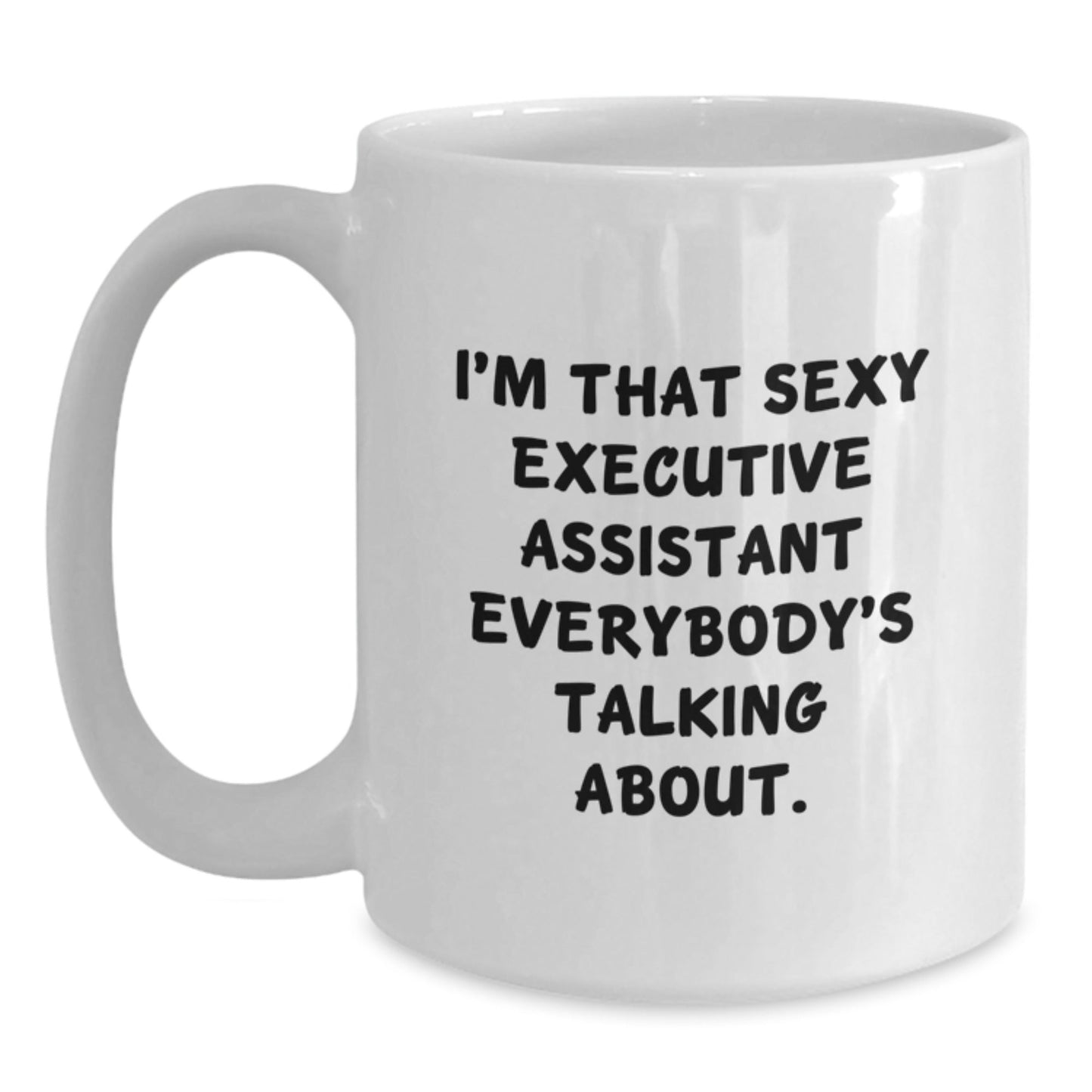 Funny Executive Assistant Christmas Unique Gifts from Friends for Him Her White Coffee Mug - The Buy Boom