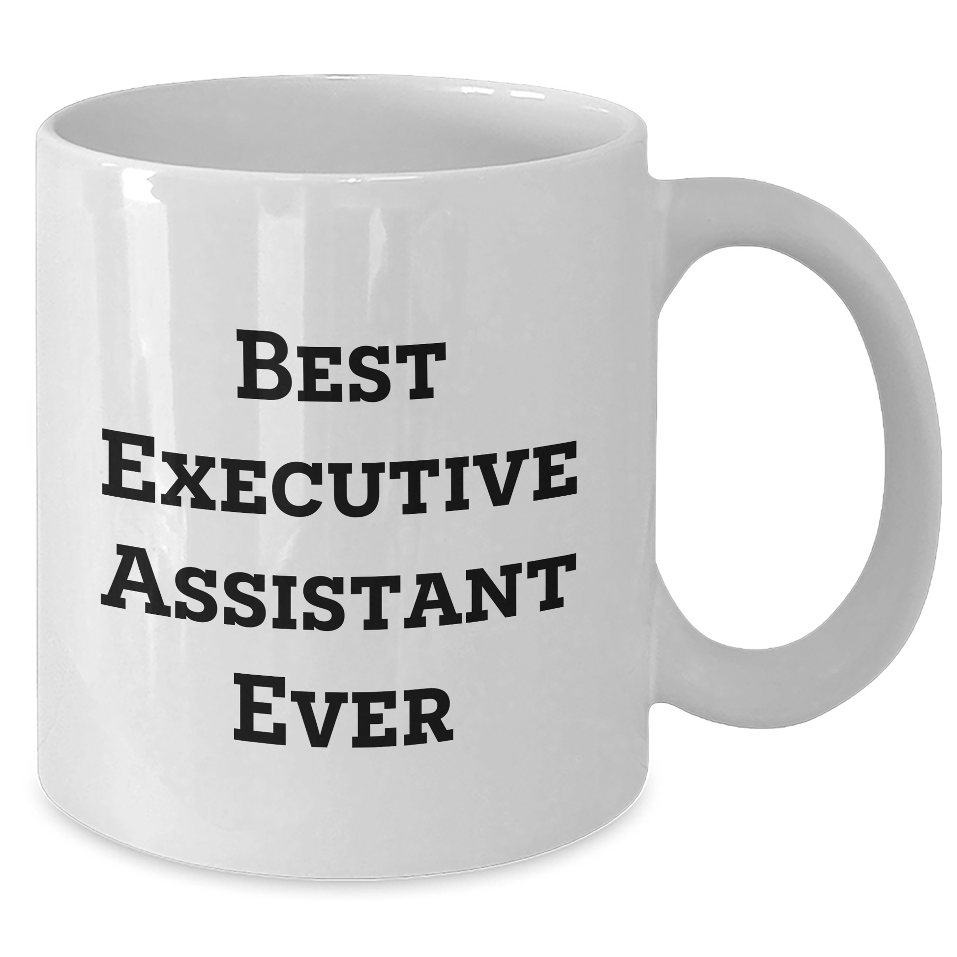 Funny Executive Assistant Gifts from Friends Best Ever White Coffee Mug, Gift for Men's Dad on Father's Day - The Buy Boom