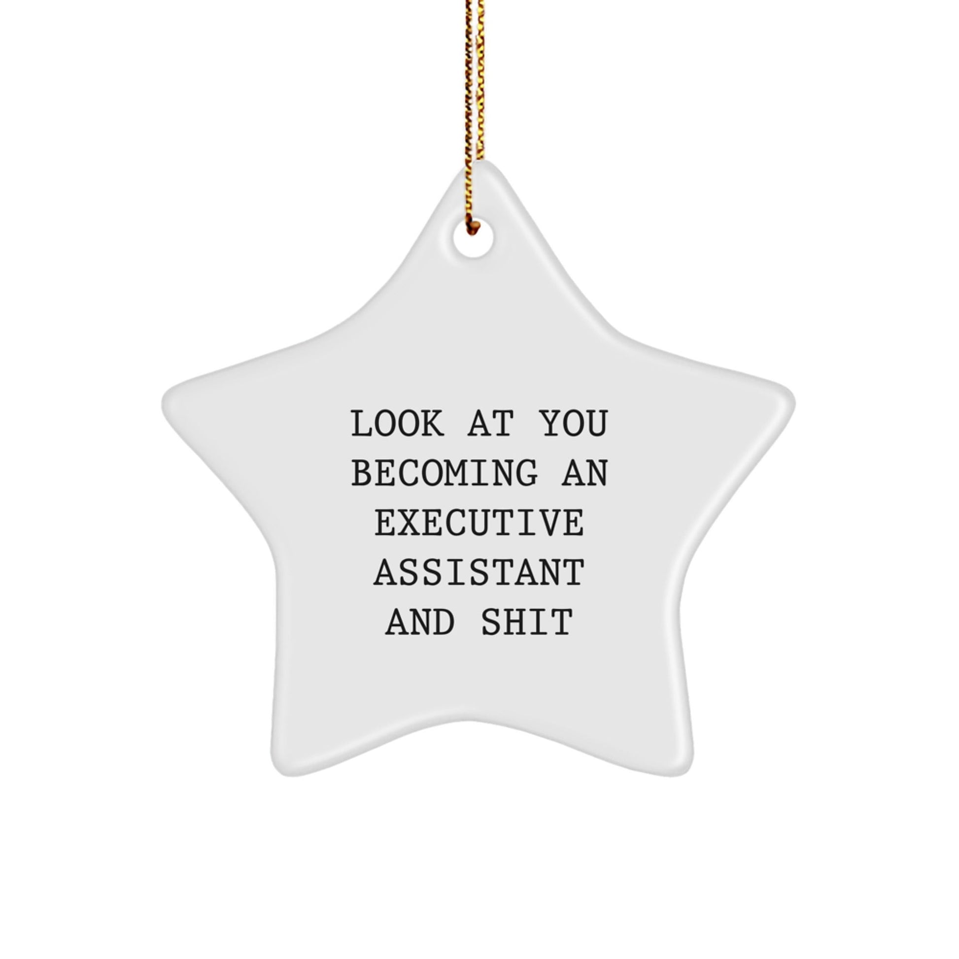 Funny Executive Assistant Gifts, Star Ornament for Christmas Unique Gifts from Friends to Executive Assistant - The Buy Boom