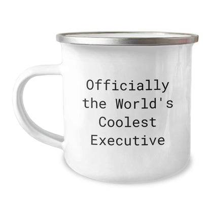 Funny Executive Camping Mug Gifts from Friends to Their Awesome Boss for Christmas Unique Gifts - The Buy Boom