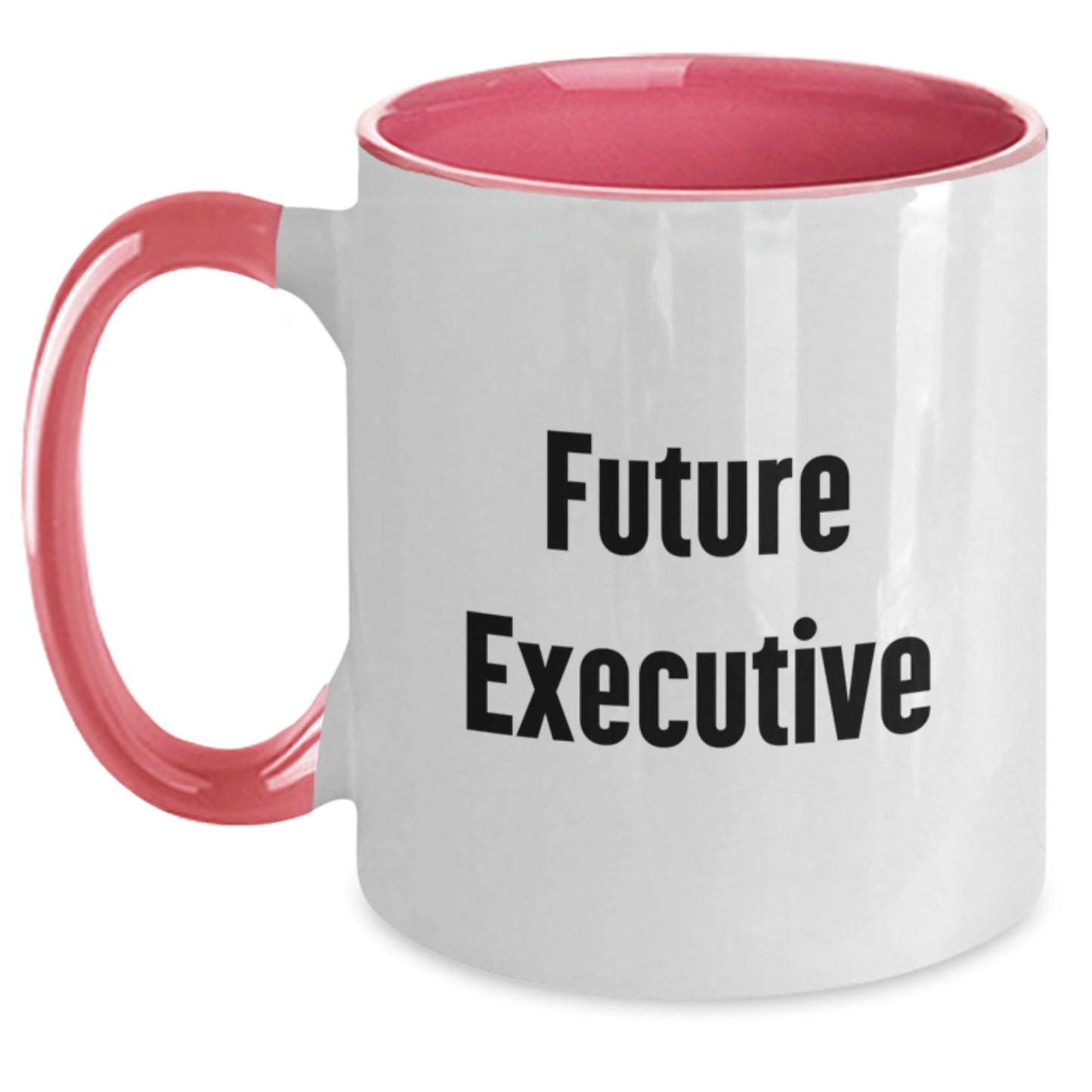 Funny Executive Christmas Unique Gifts for Men from Friends, Inspirational Two Tone Coffee Mug Quote - Black and White, Red and White, Navy and White, Pink and White - The Buy Boom