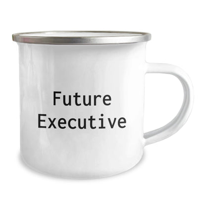 Funny Executive Gifts for Future Executives - Camping Mug with Inspirational Quote - Unique Christmas Unique Gifts from Friends to Executive Men - The Buy Boom