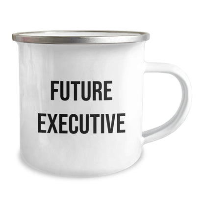 Funny Executive Gifts for Men - Future Executive Camping Mug - Unique Christmas Unique Gifts from Friends to Executive Colleagues - The Buy Boom