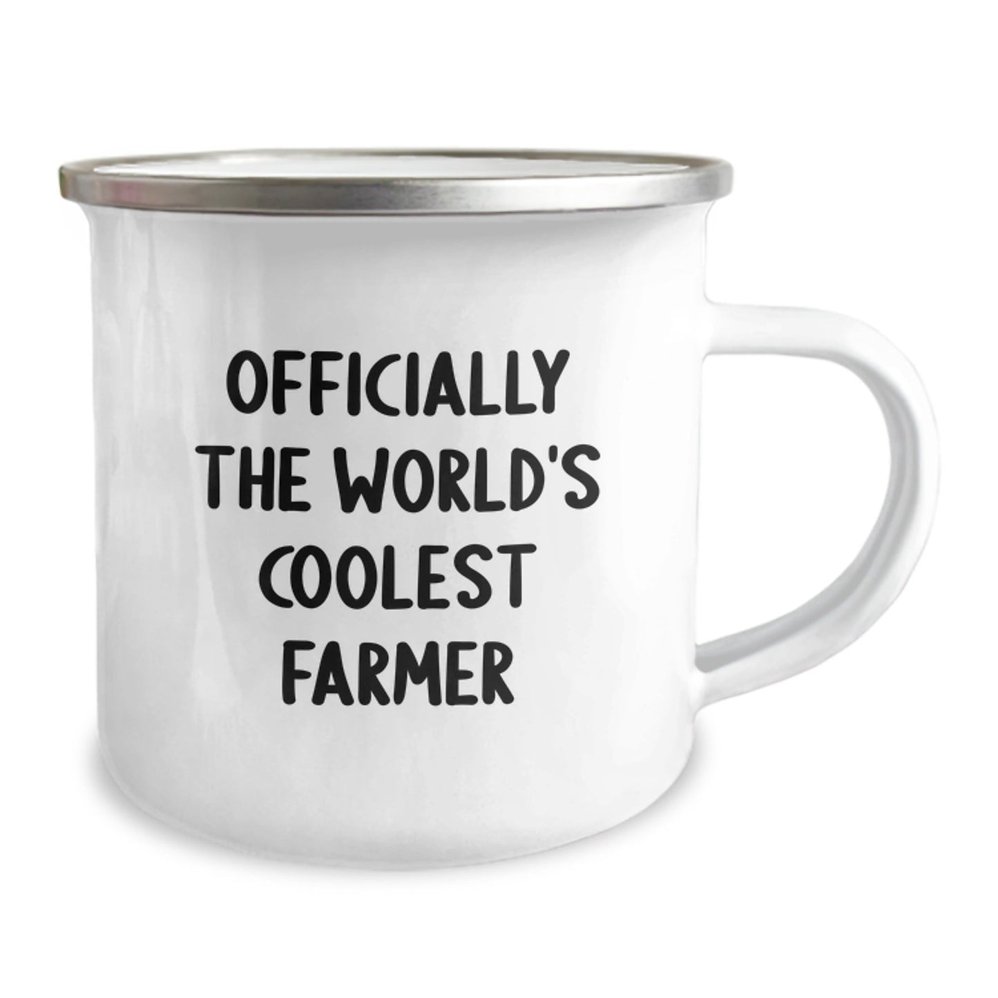 Funny Farmer Camping Mug, Officially The World's Coolest Farmer Gifts from Men to Friends for Christmas Unique Presents - The Buy Boom
