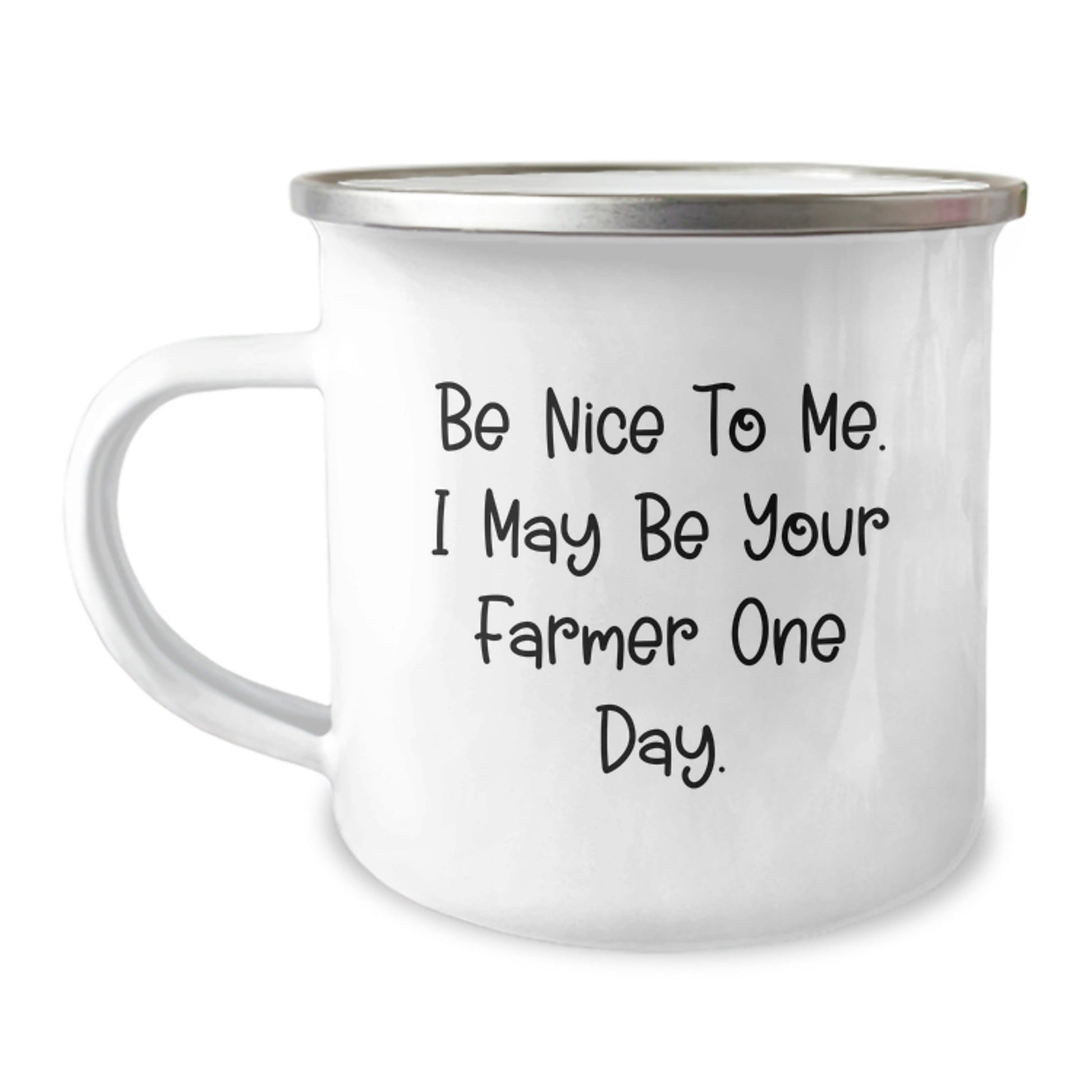 Funny Farmer Gifts from Men for Friends - Camping Mug with Inspirational Quote - Christmas Unique Presents - The Buy Boom