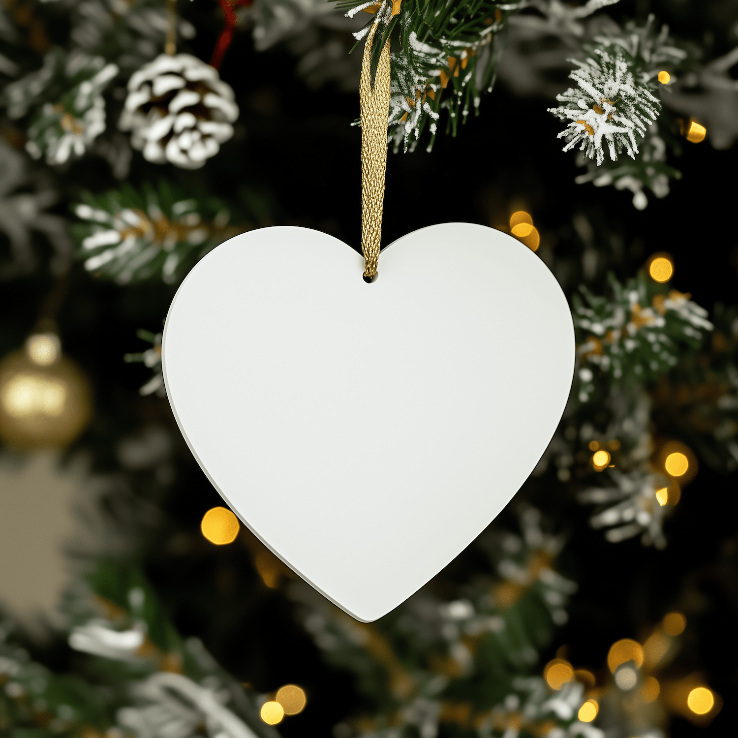 Funny Fiance Gifts, Best Fiance Ever Heart Ornament, Christmas Unique Gifts for Men from Men, Fiance Heart Ornament for Him - The Buy Boom