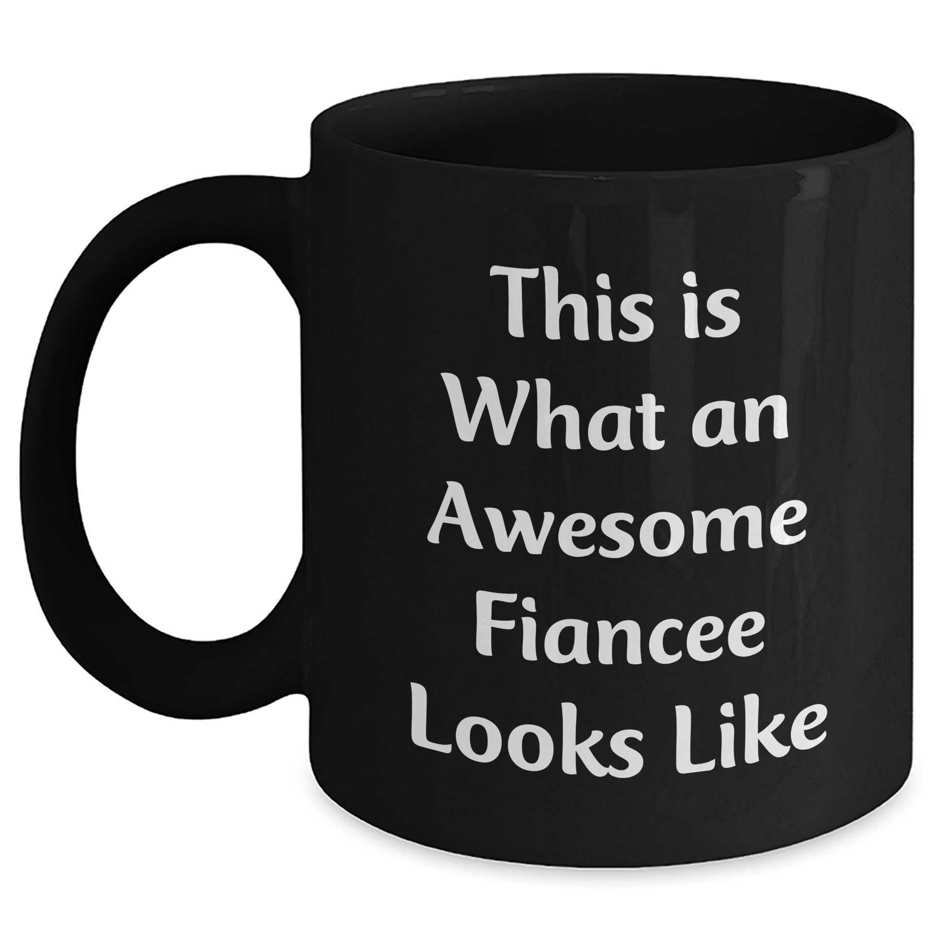 Funny Fiancee Quotes Gifts for Him from Friends, Unique Black Coffee Mug for Dad's Special Day - The Buy Boom