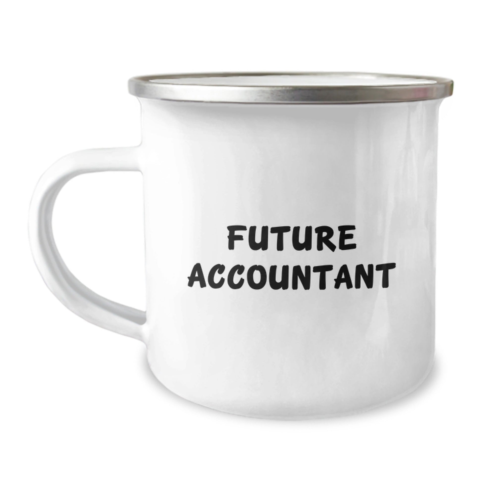 Funny Future Accountant Gifts, Camping Mug for Accountant, 'Future Accountant' Quote, Gifts from Friends for Accountant Graduation Unique Gifts - The Buy Boom