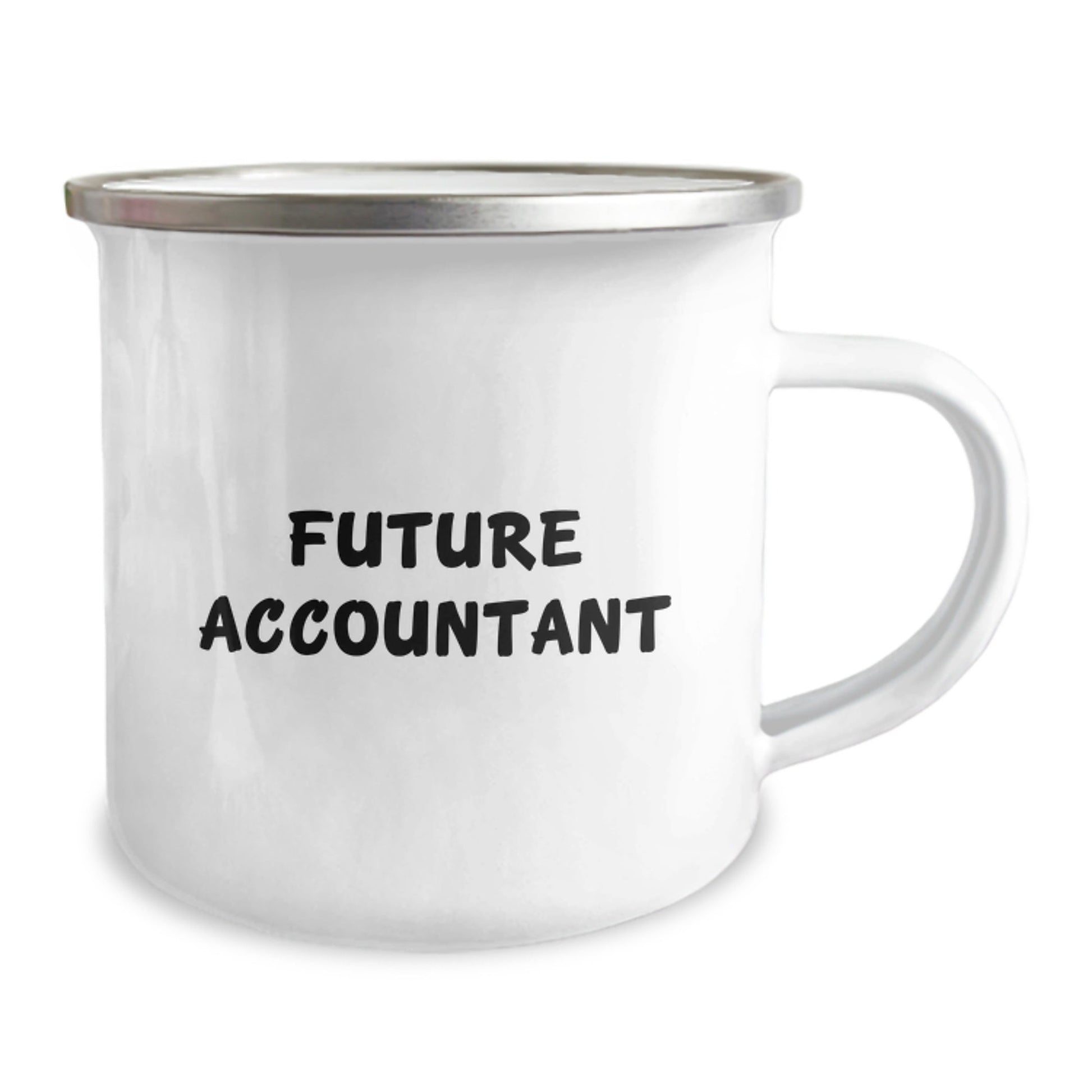 Funny Future Accountant Gifts, Camping Mug for Accountant, 'Future Accountant' Quote, Gifts from Friends for Accountant Graduation Unique Gifts - The Buy Boom